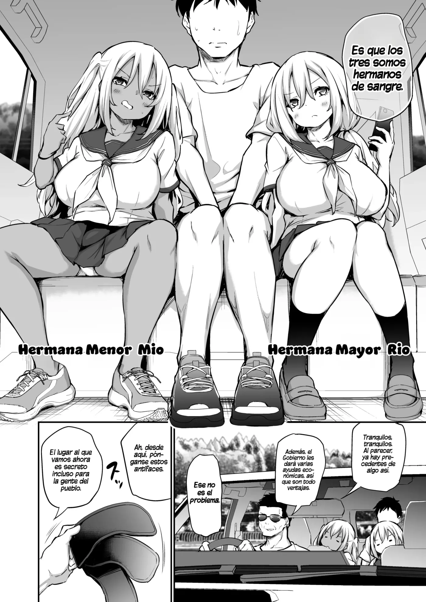 Imouto Haramasenai to Derarenai Shima|La Isla de la que No Puedes Salir a menos que Dejes Embarazada a tu Hermana Menor capítulo 1 página 3