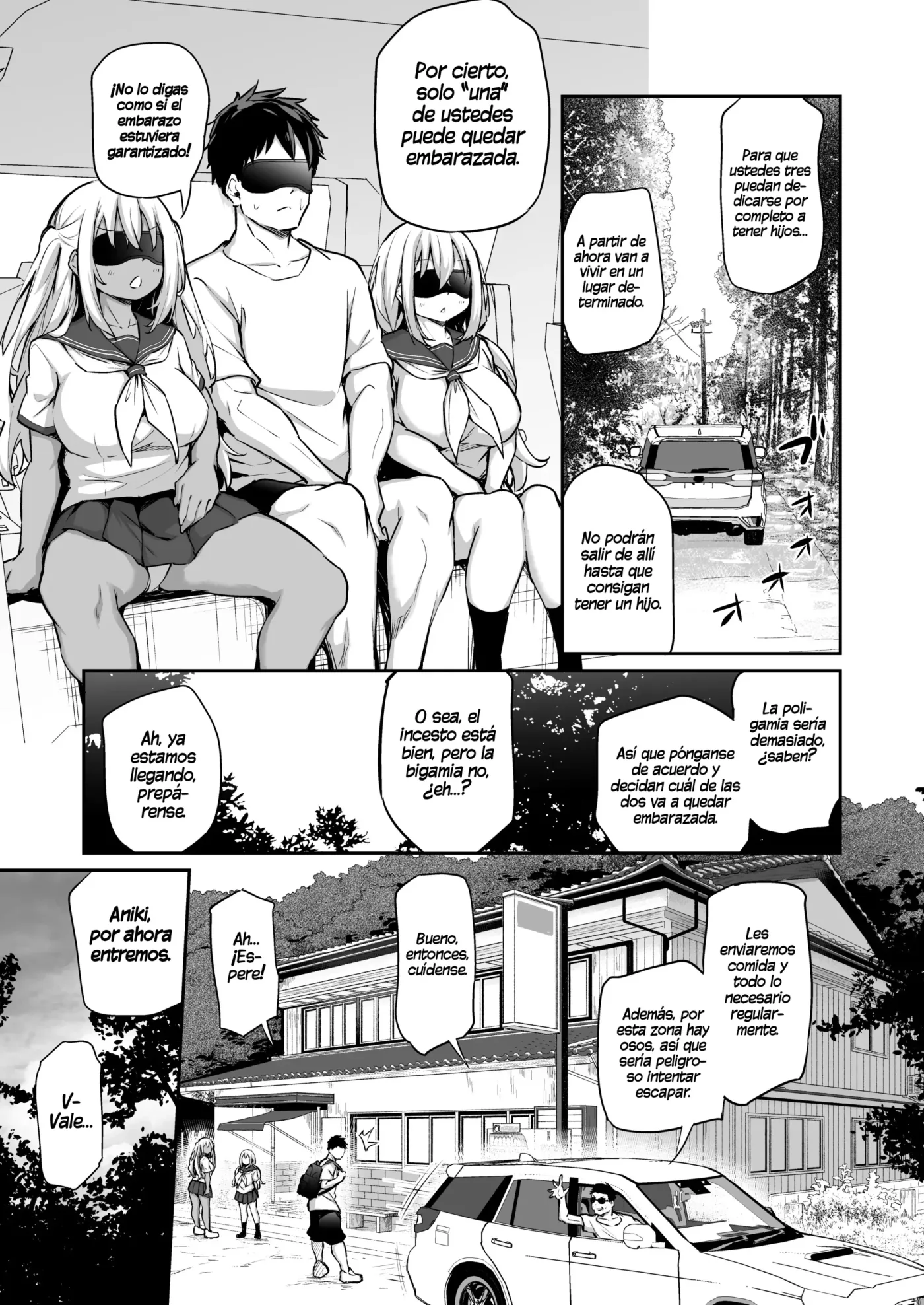 Imouto Haramasenai to Derarenai Shima|La Isla de la que No Puedes Salir a menos que Dejes Embarazada a tu Hermana Menor capítulo 1 página 4