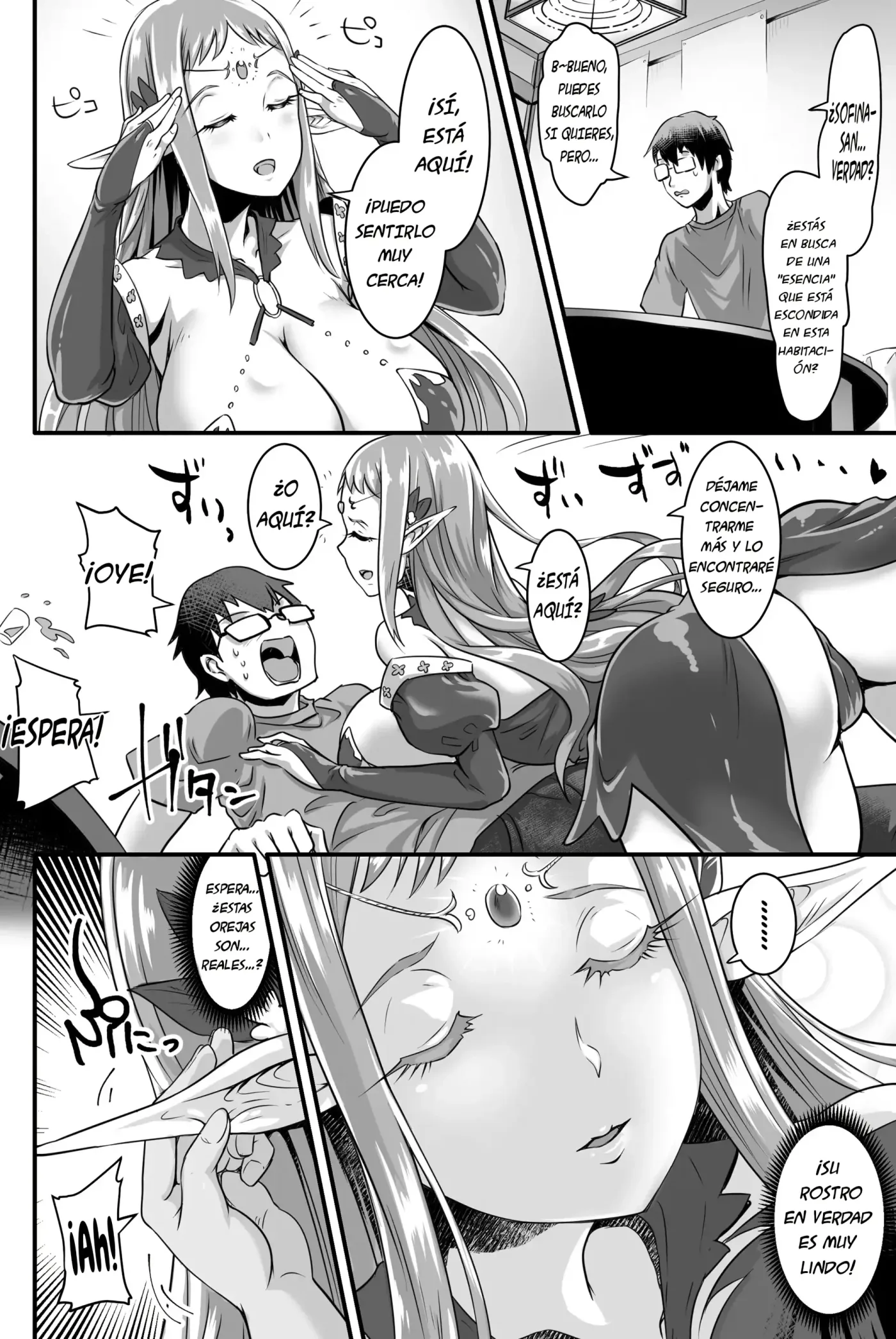 Kyonyuu Elf Hime Sofina ga Kita|Al Fin Ha llegado Sofina La Princesa Elfa De Pechos ¡¡Grandes!! capítulo 1 página 6