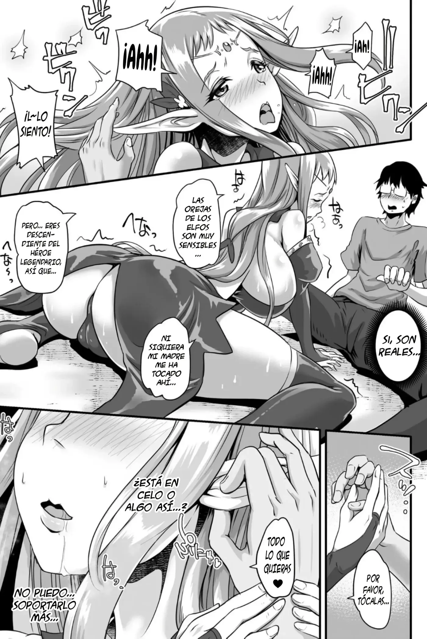 Kyonyuu Elf Hime Sofina ga Kita|Al Fin Ha llegado Sofina La Princesa Elfa De Pechos ¡¡Grandes!! capítulo 1 página 7