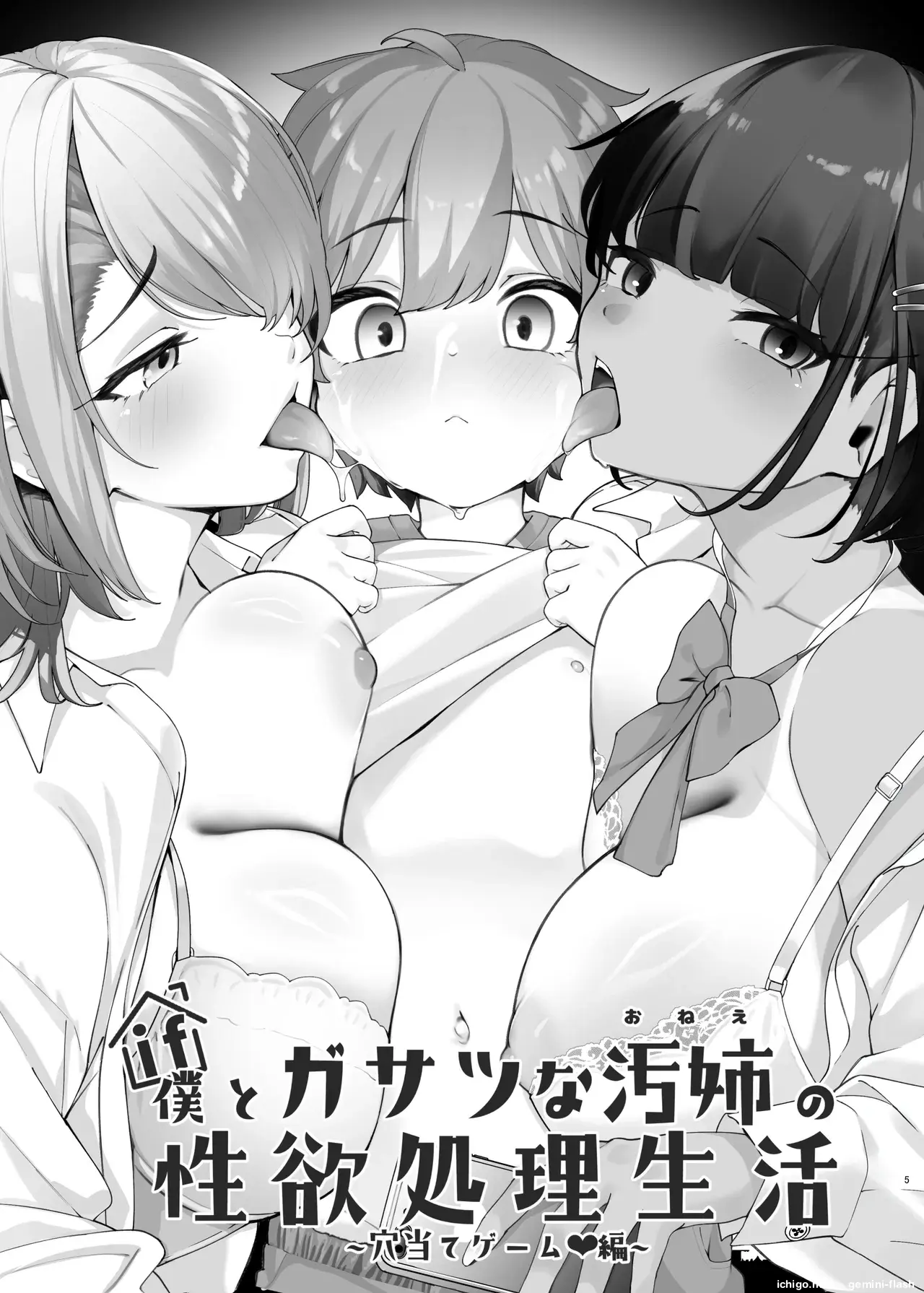 if Boku to Gasatsu na Onee no Seiyoku Shori Seikatsu ~Onee-chan wa Dare no Mono! Hen (Spanish) MTL capítulo 1 página 5