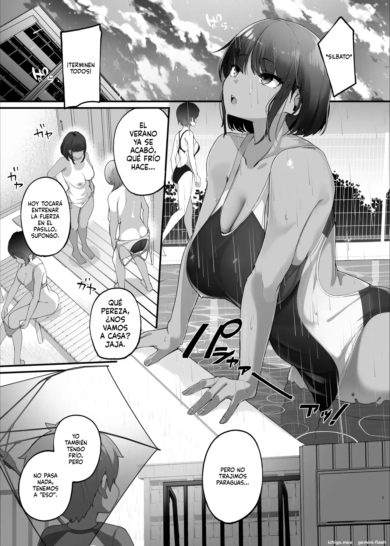 if Boku to Gasatsu na Onee no Seiyoku Shori Seikatsu ~Onee-chan wa Dare no Mono! Hen (Spanish) MTL capítulo 1 página 7