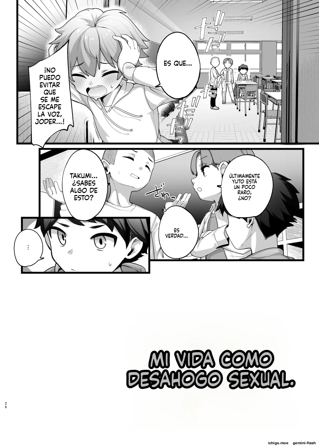if Boku to Gasatsu na Onee no Seiyoku Shori Seikatsu ~Onee-chan wa Dare no Mono! Hen (Spanish) MTL capítulo 1 página 26