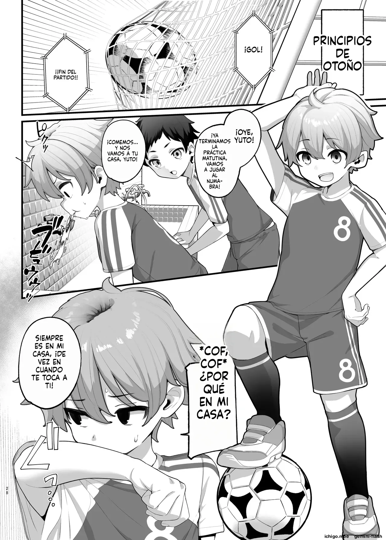 if Boku to Gasatsu na Onee no Seiyoku Shori Seikatsu ~Onee-chan wa Dare no Mono! Hen (Spanish) MTL capítulo 1 página 28