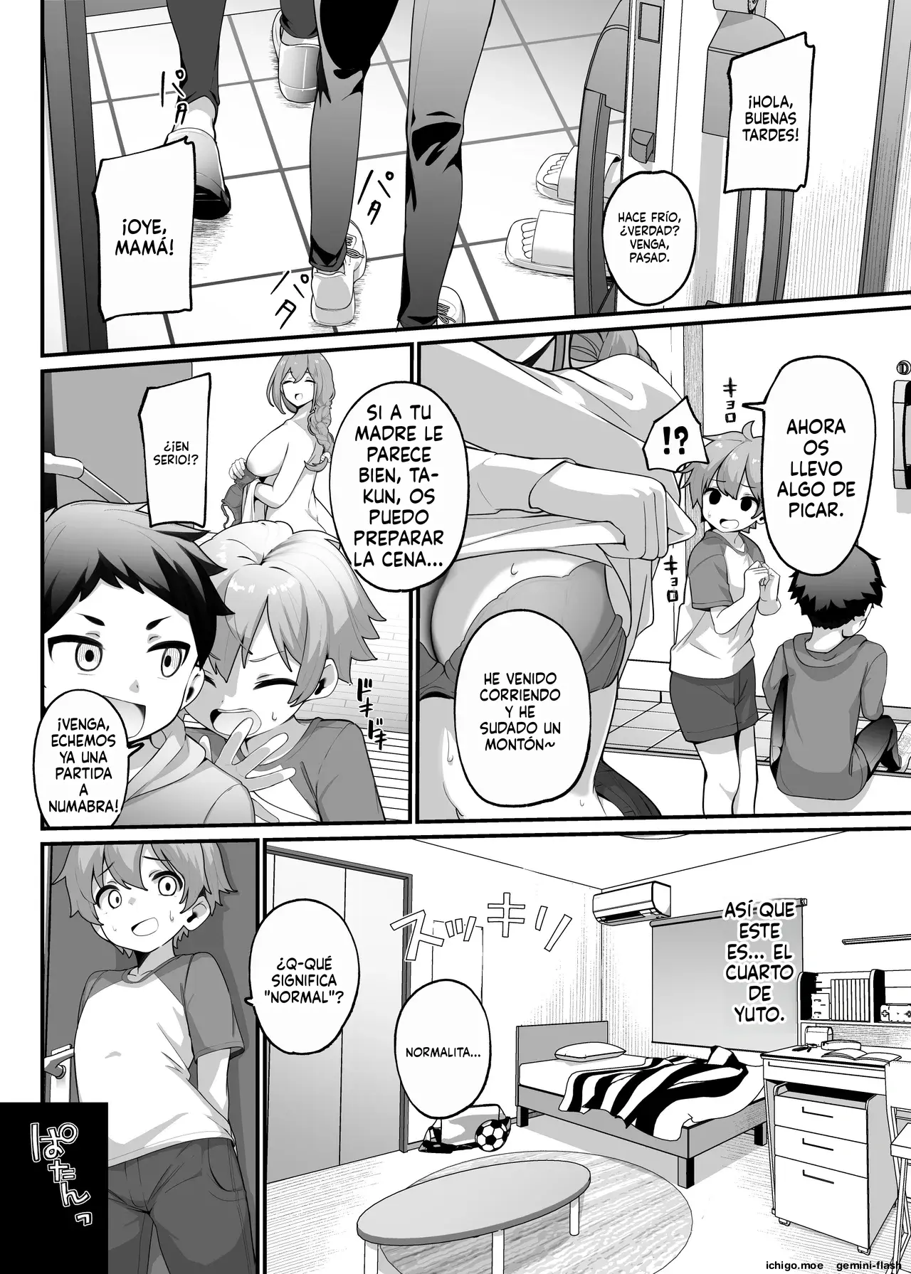 if Boku to Gasatsu na Onee no Seiyoku Shori Seikatsu ~Onee-chan wa Dare no Mono! Hen (Spanish) MTL capítulo 1 página 30