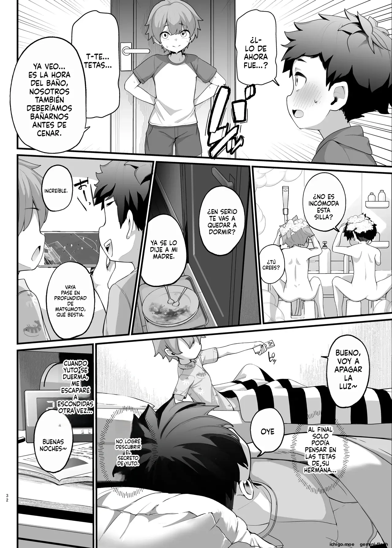 if Boku to Gasatsu na Onee no Seiyoku Shori Seikatsu ~Onee-chan wa Dare no Mono! Hen (Spanish) MTL capítulo 1 página 32