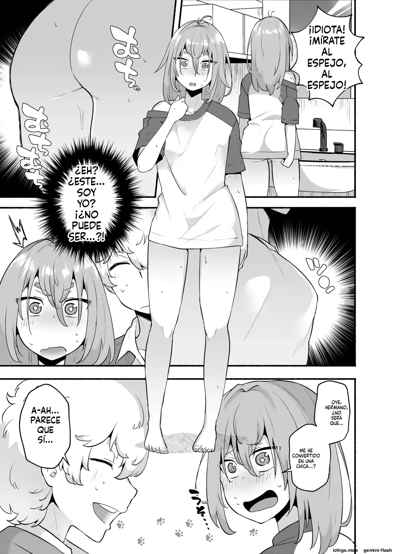 Ore no Otouto ga Imouto ni natta Hanashi Soushuuhen (Spanish) MTL capítulo 1 página 14