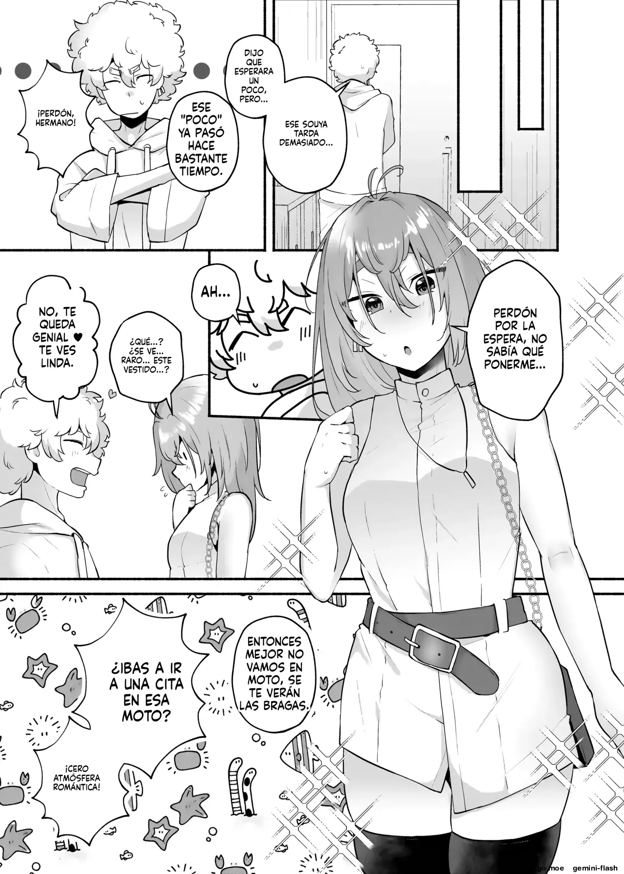 Ore no Otouto ga Imouto ni natta Hanashi Soushuuhen (Spanish) MTL capítulo 1 página 74