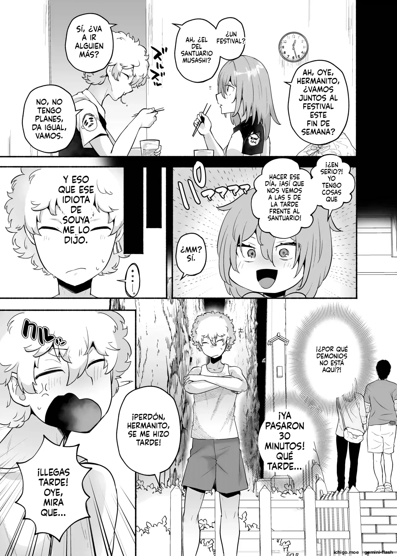 Ore no Otouto ga Imouto ni natta Hanashi Soushuuhen (Spanish) MTL capítulo 1 página 98