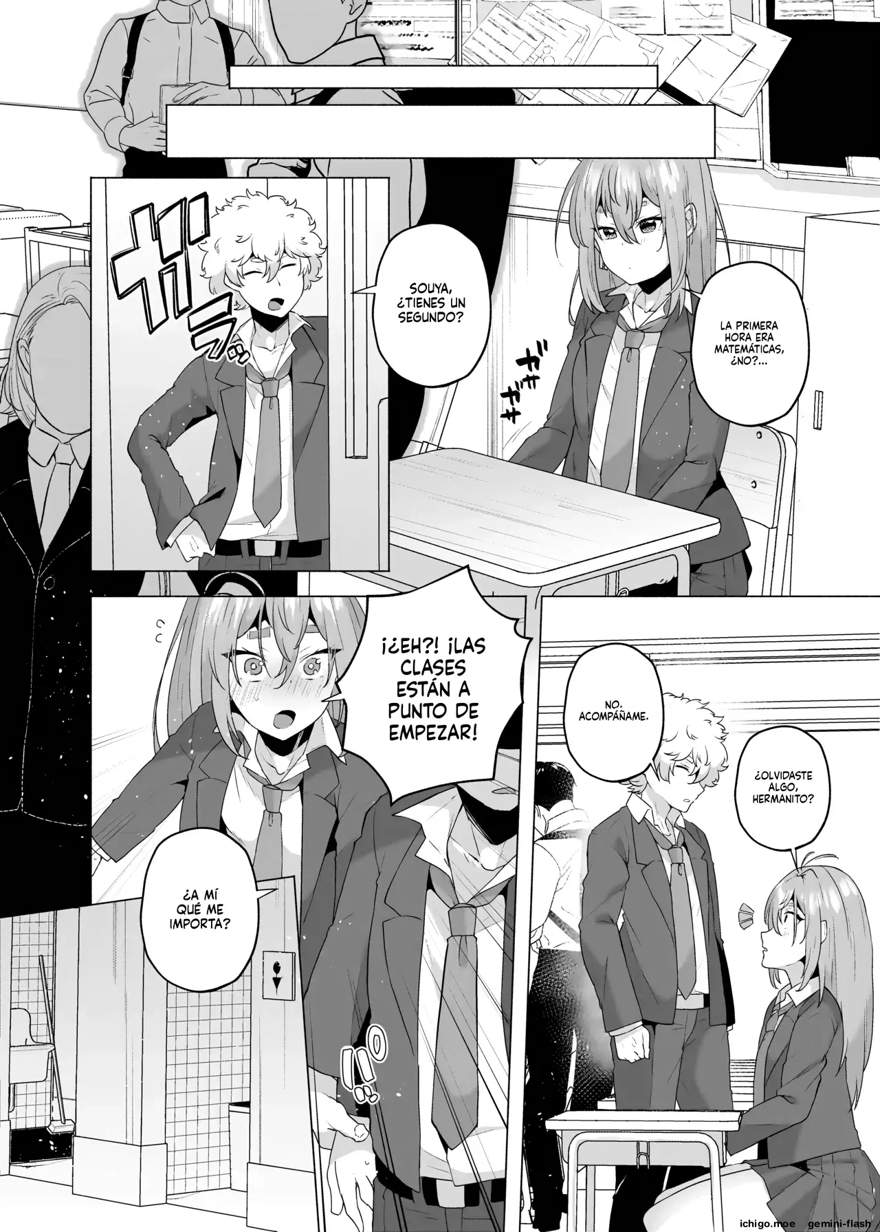 Ore no Otouto ga Imouto ni natta Hanashi Soushuuhen (Spanish) MTL capítulo 1 página 129
