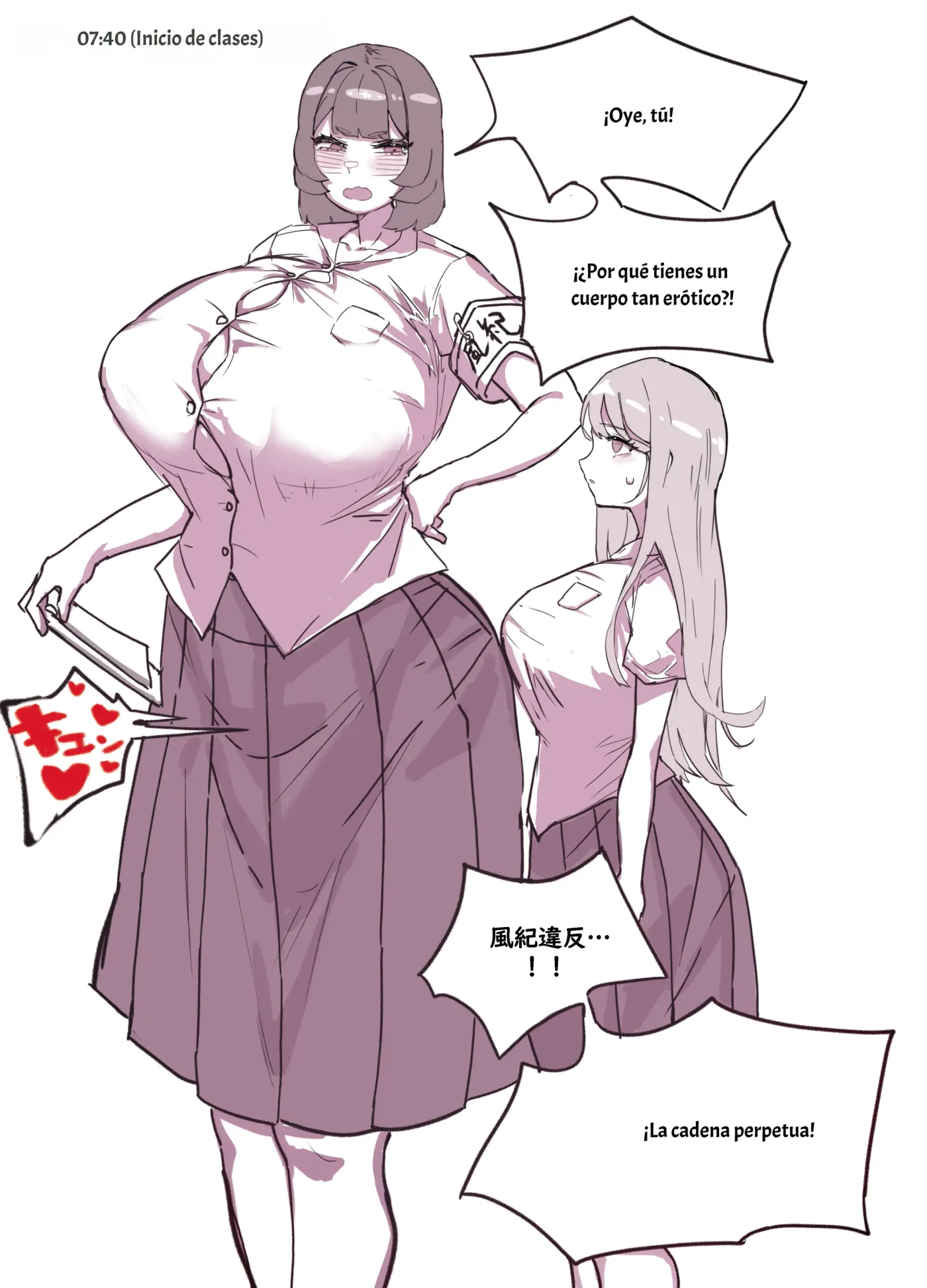 Student Council Duties spansih capítulo 1 página 5