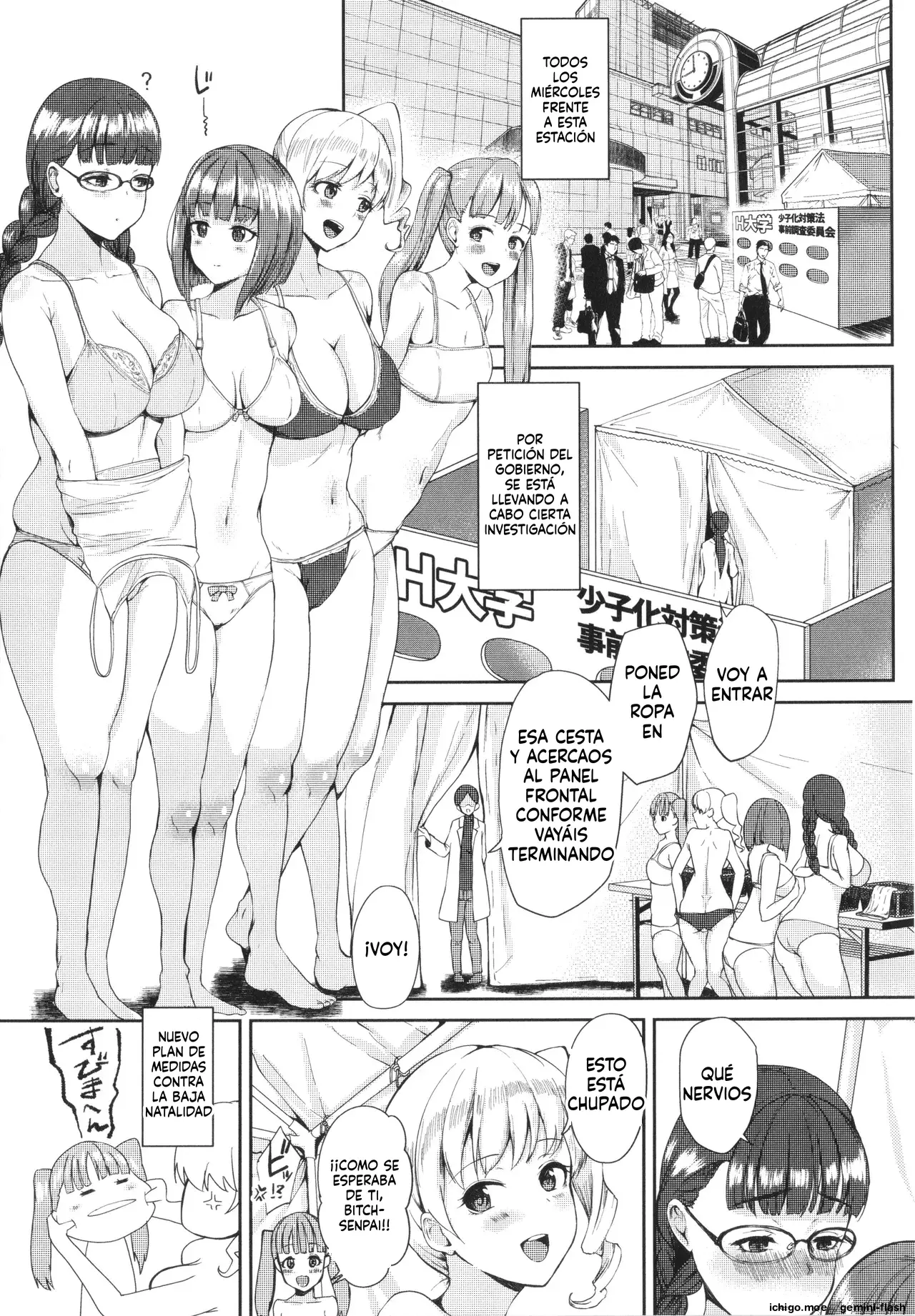Ecchi na Karada ka Oshirabe Kudasai! Shin Shoushika Taisaku Keikaku (Spanish) MTL capítulo 1 página 186