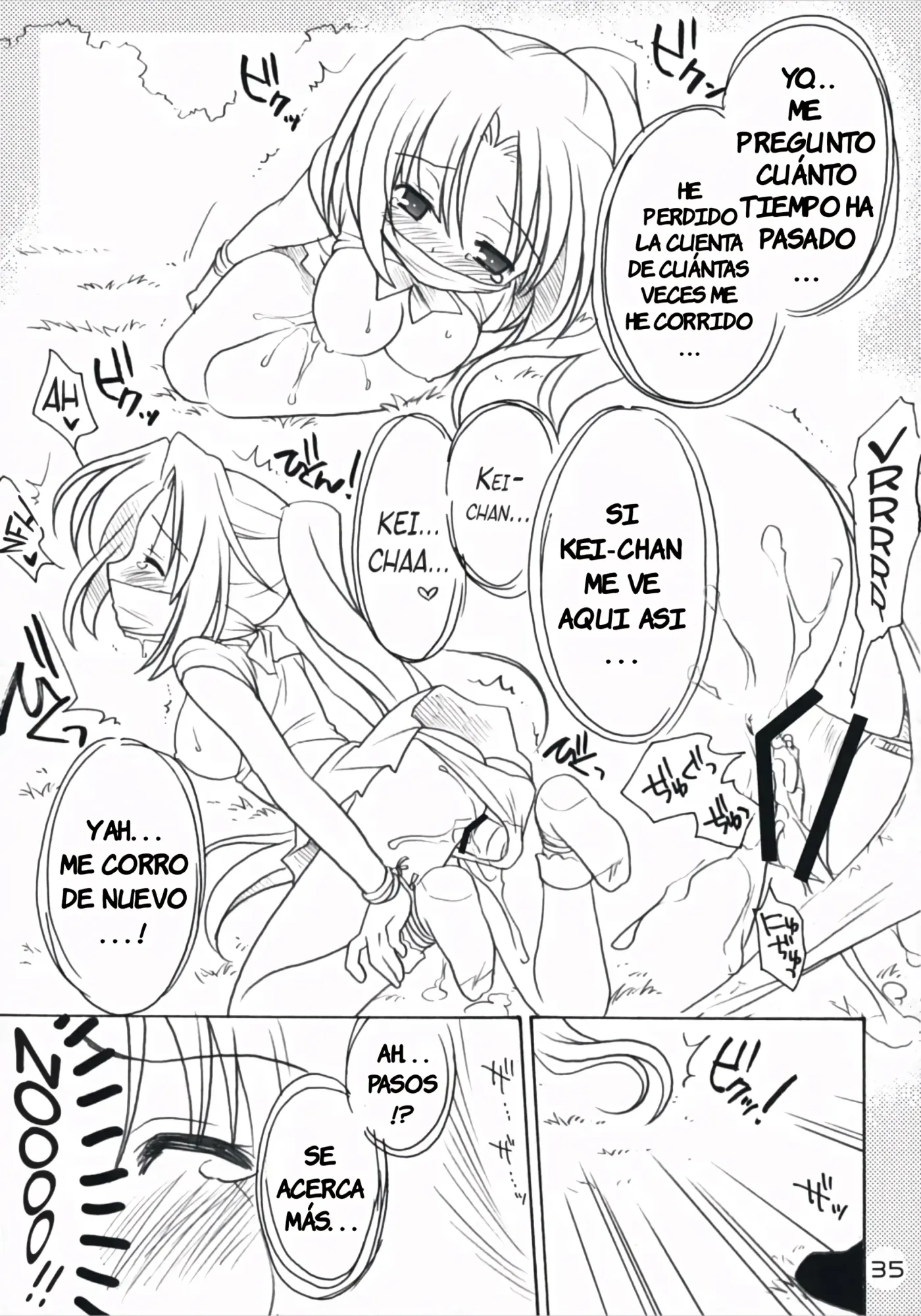 Higurashi Iroiro Bon｜Varios Libros de Higurashi capítulo 1 página 35
