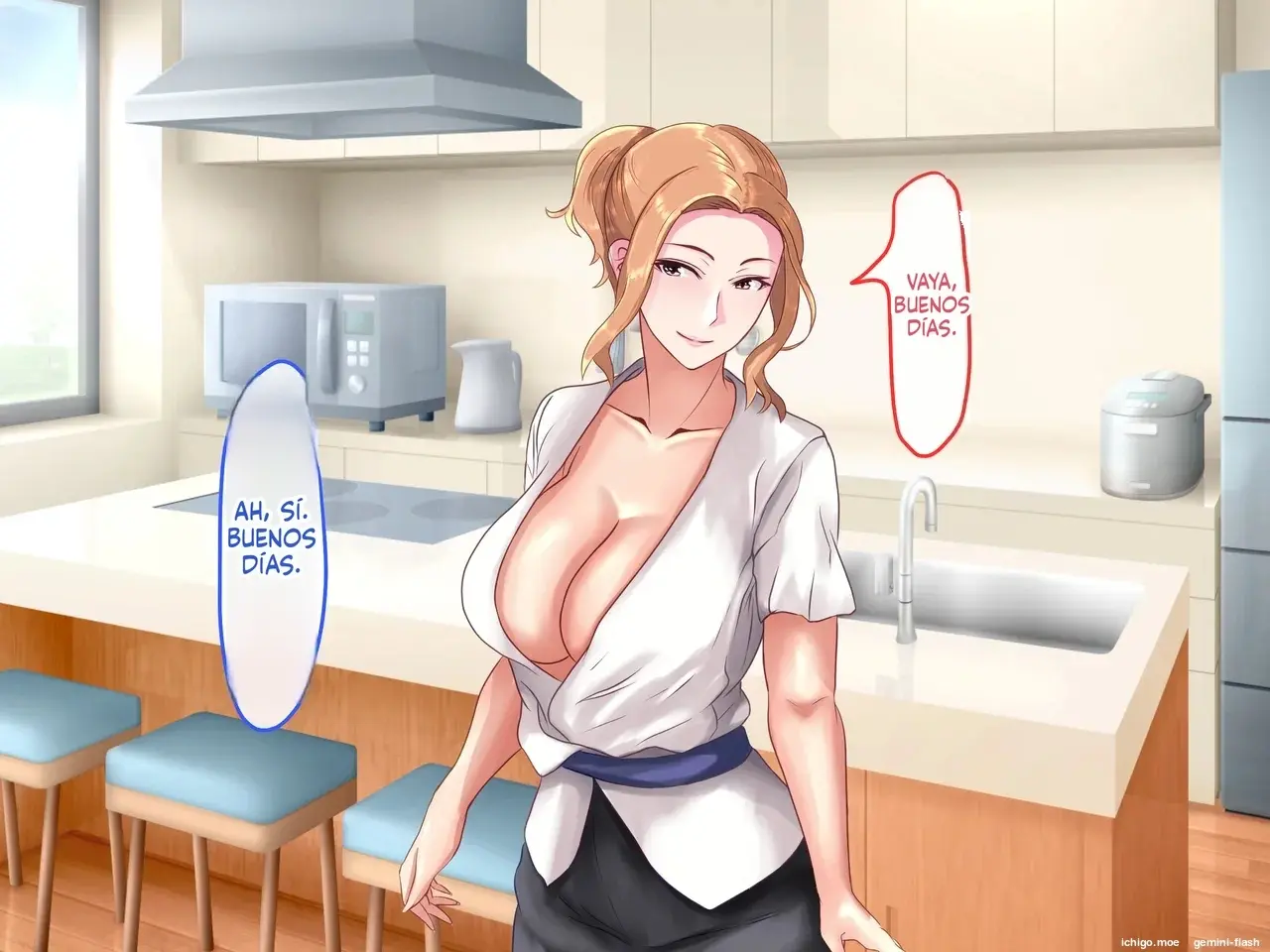 Tachibana-san-chi no Kaa-chan ni Tanetsuke Shitara Kazoku ni Soku Bare Shite (Spanish) MTL capítulo 1 página 12