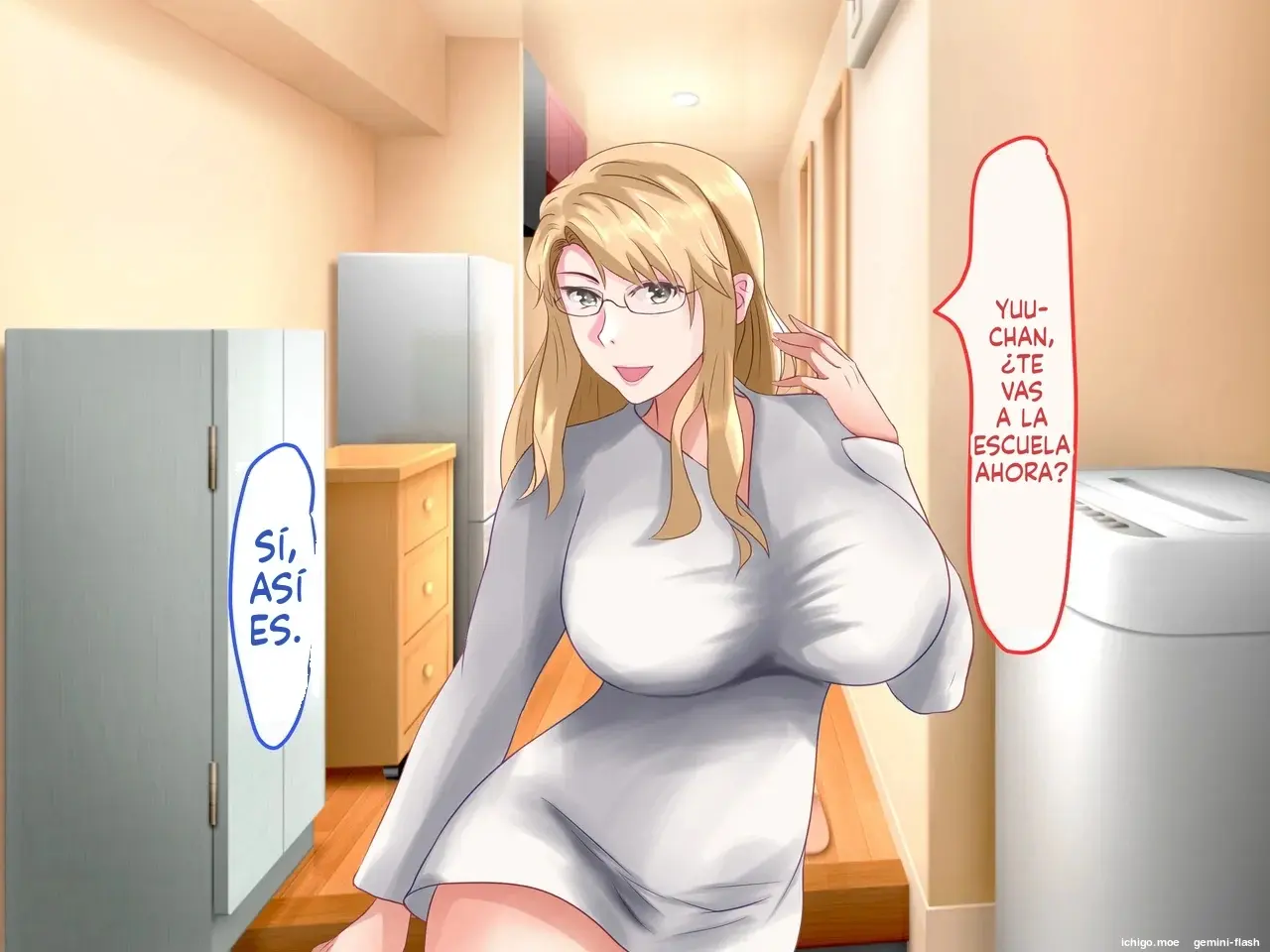 Tachibana-san-chi no Kaa-chan ni Tanetsuke Shitara Kazoku ni Soku Bare Shite (Spanish) MTL capítulo 1 página 22