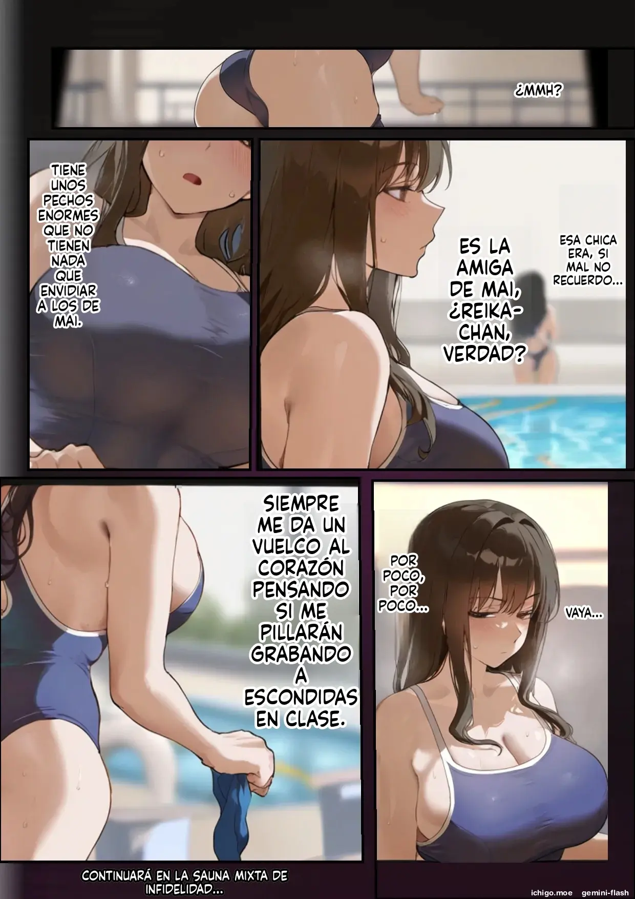 Takuran Meiichi Tanetsuke gifusankeno giri imoutonisare netorareta osananajimi (Spanish) MTL capítulo 1 página 107