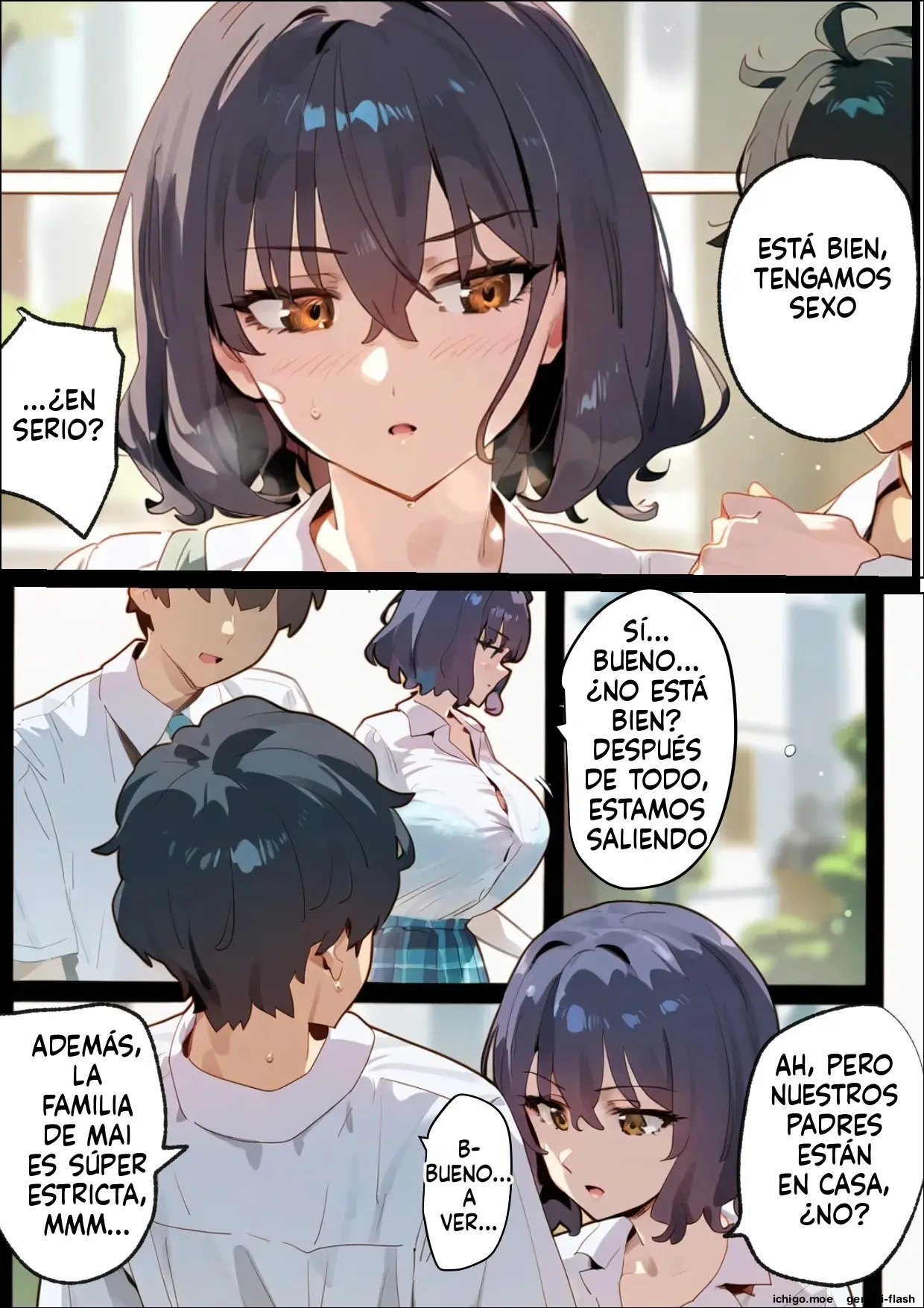 Takuran Meiichi Tanetsuke gifusankeno giri imoutonisare netorareta osananajimi (Spanish) MTL capítulo 1 página 117