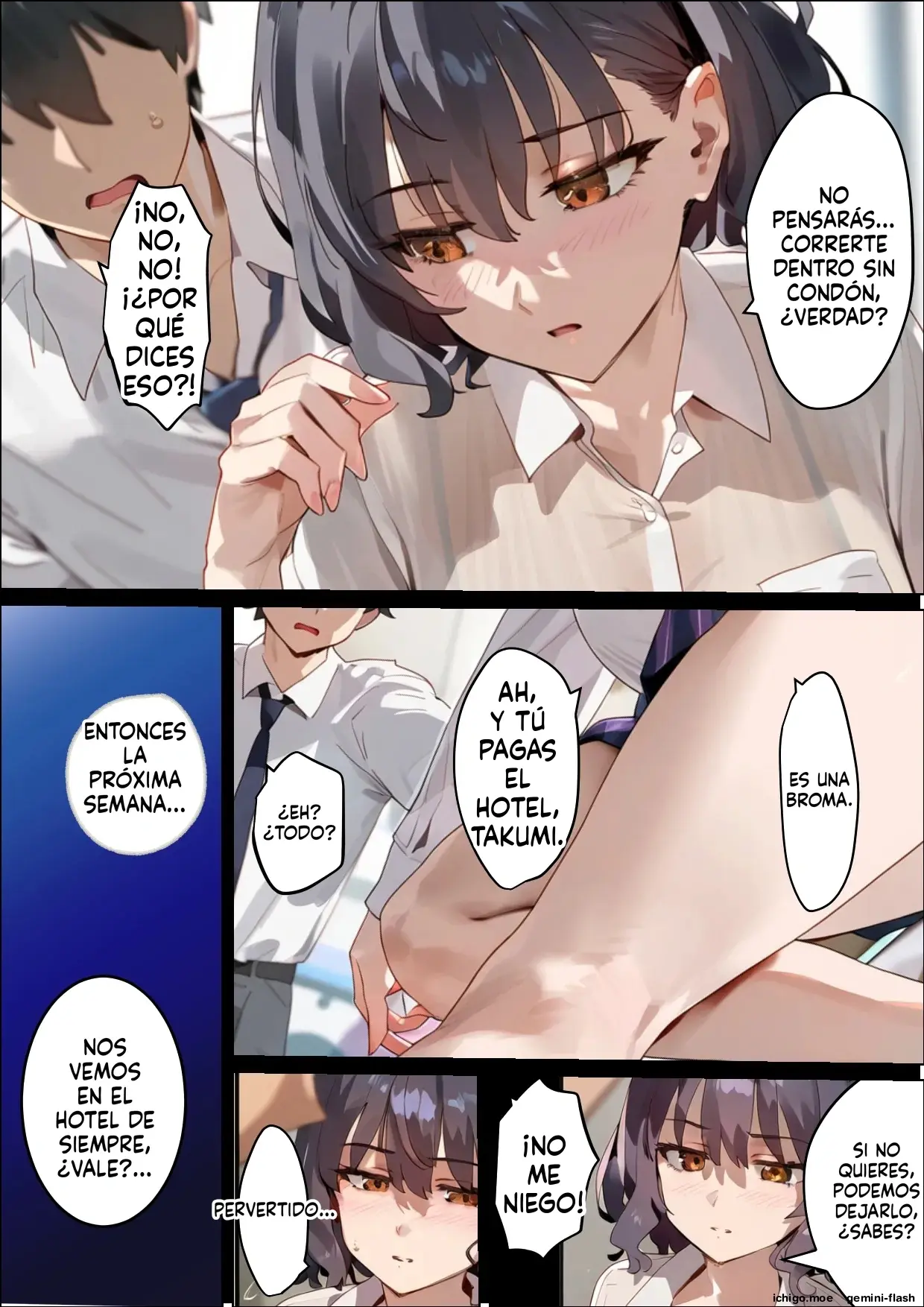 Takuran Meiichi Tanetsuke gifusankeno giri imoutonisare netorareta osananajimi (Spanish) MTL capítulo 1 página 120