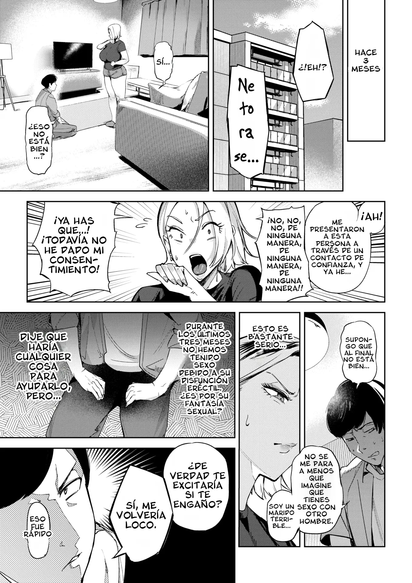 Netorase Gal Pet - Let's a wife capítulo 1 página 3