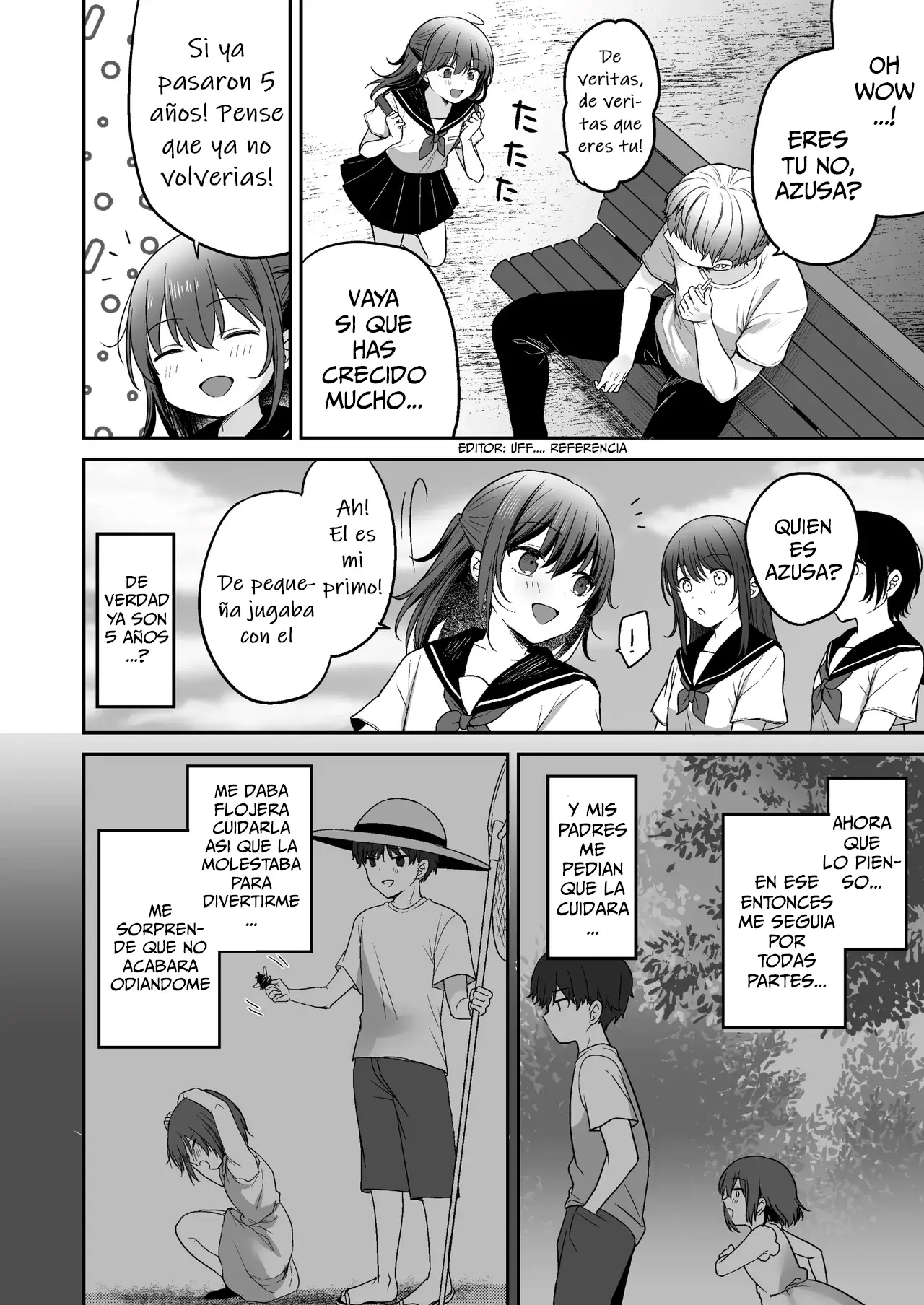 Natsu, Inaka, Kyouhan Kankei｜Un verano en el campo, un verano lleno de complicidad capítulo 1 página 7