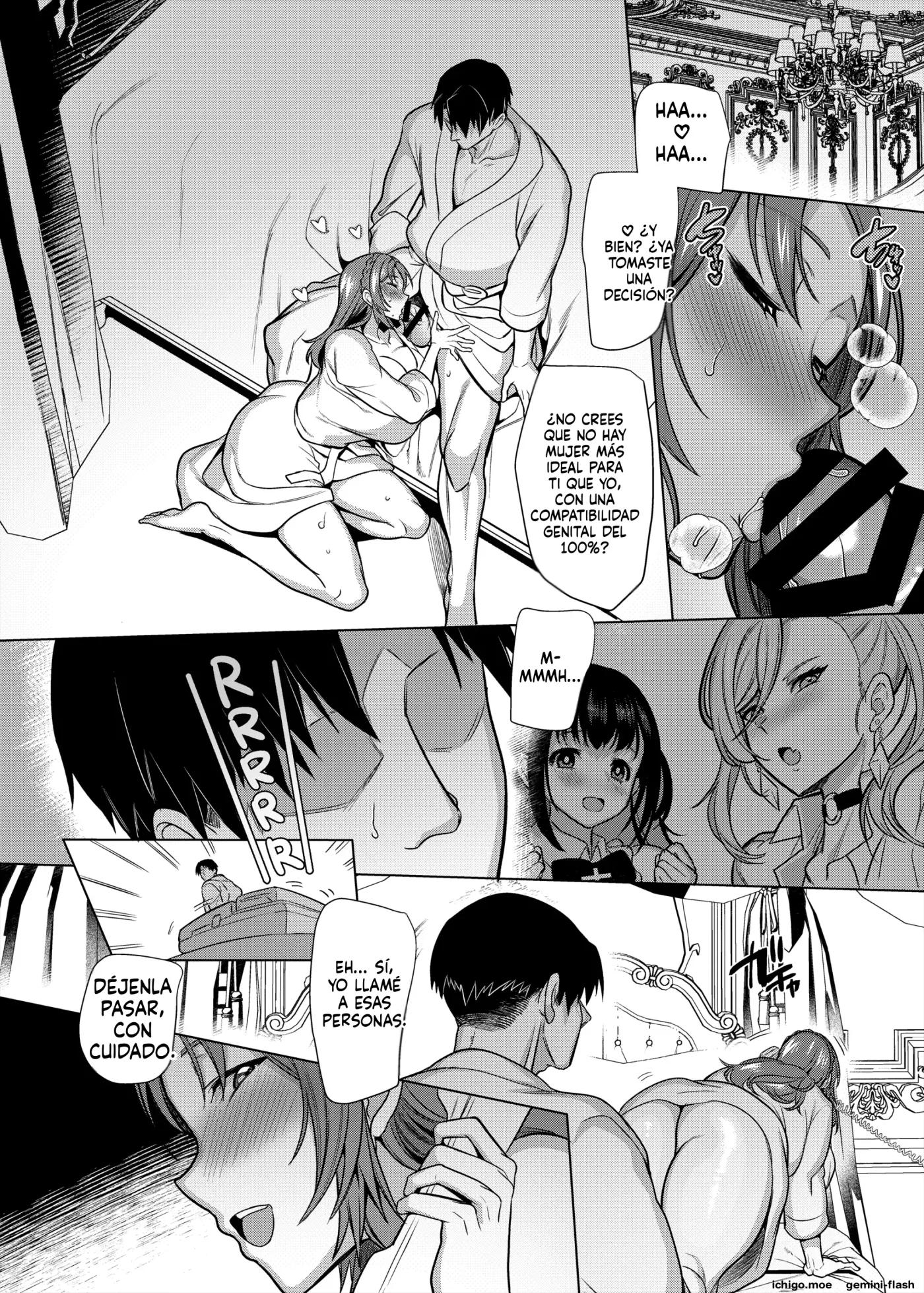 Seiki Matching Appli de Deatta Karada no Aishou dake wa Saikou no Onna 1 (Spanish) MTL capítulo 1 página 43