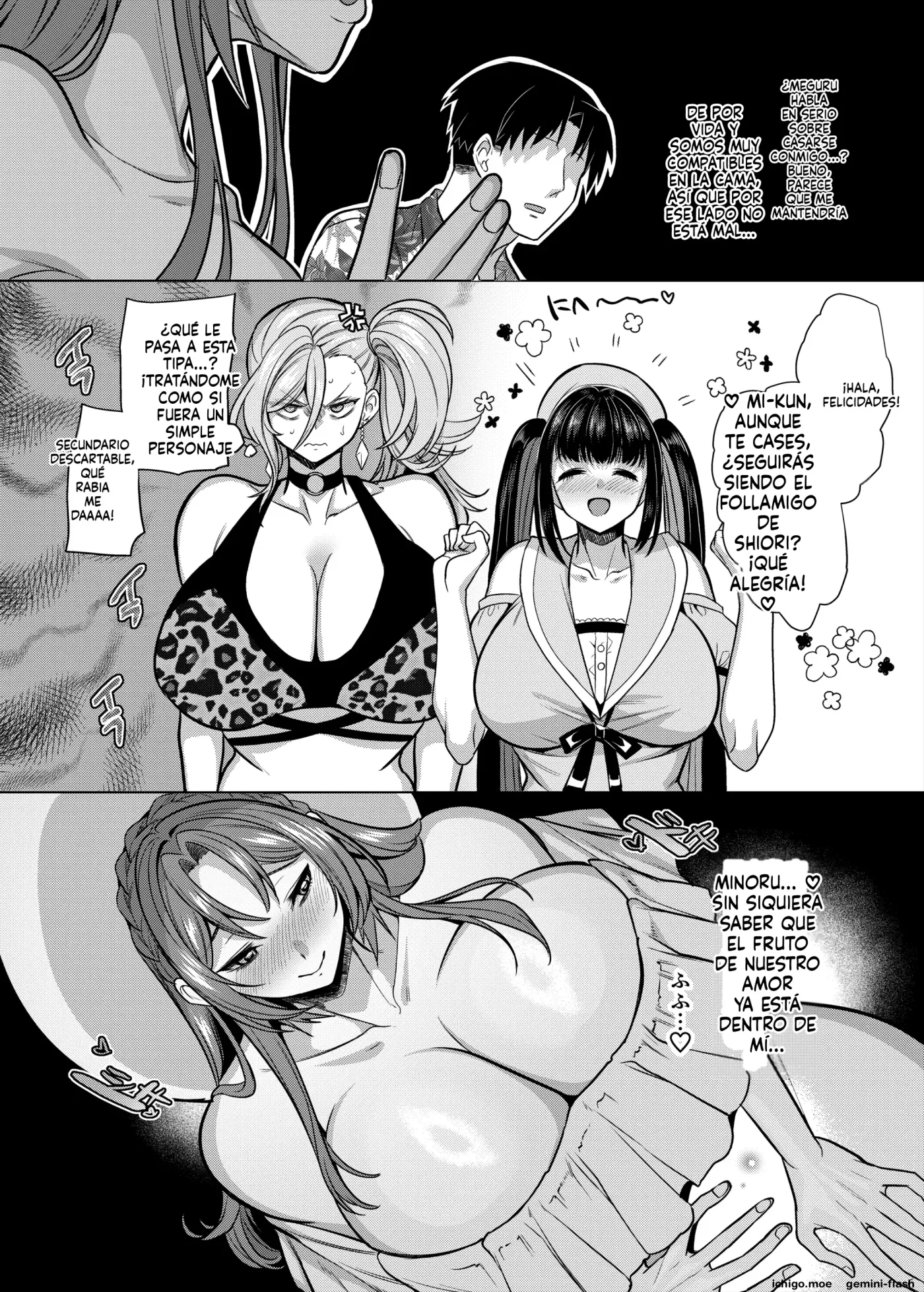 Seiki Matching Appli de Deatta Karada no Aishou dake wa Saikou no Onna 4 (Spanish) MTL capítulo 1 página 4