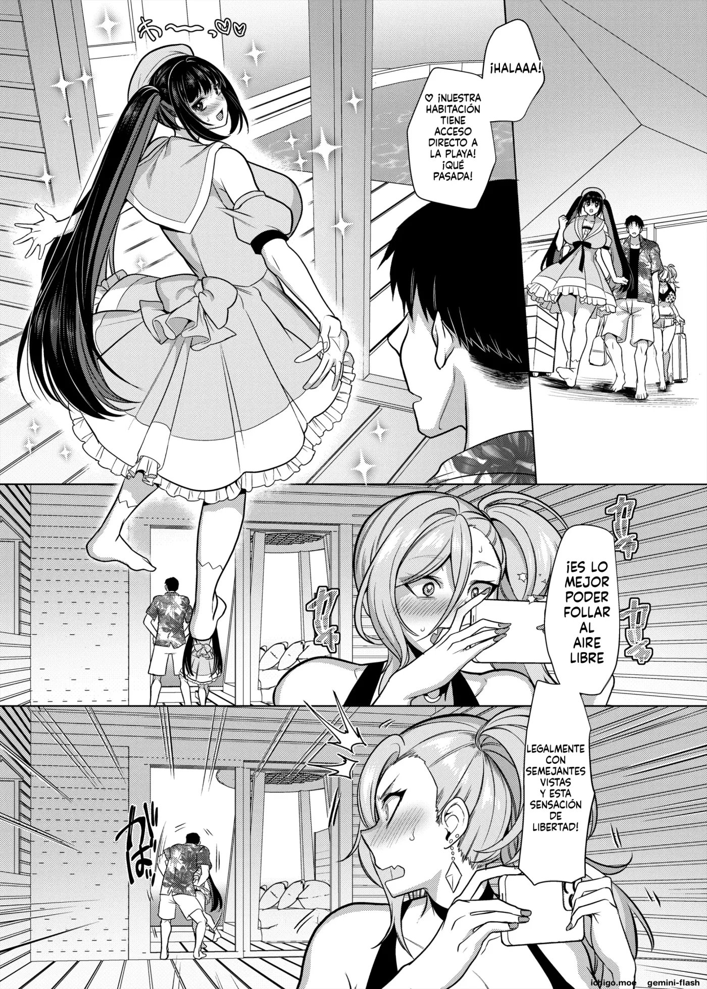 Seiki Matching Appli de Deatta Karada no Aishou dake wa Saikou no Onna 4 (Spanish) MTL capítulo 1 página 7