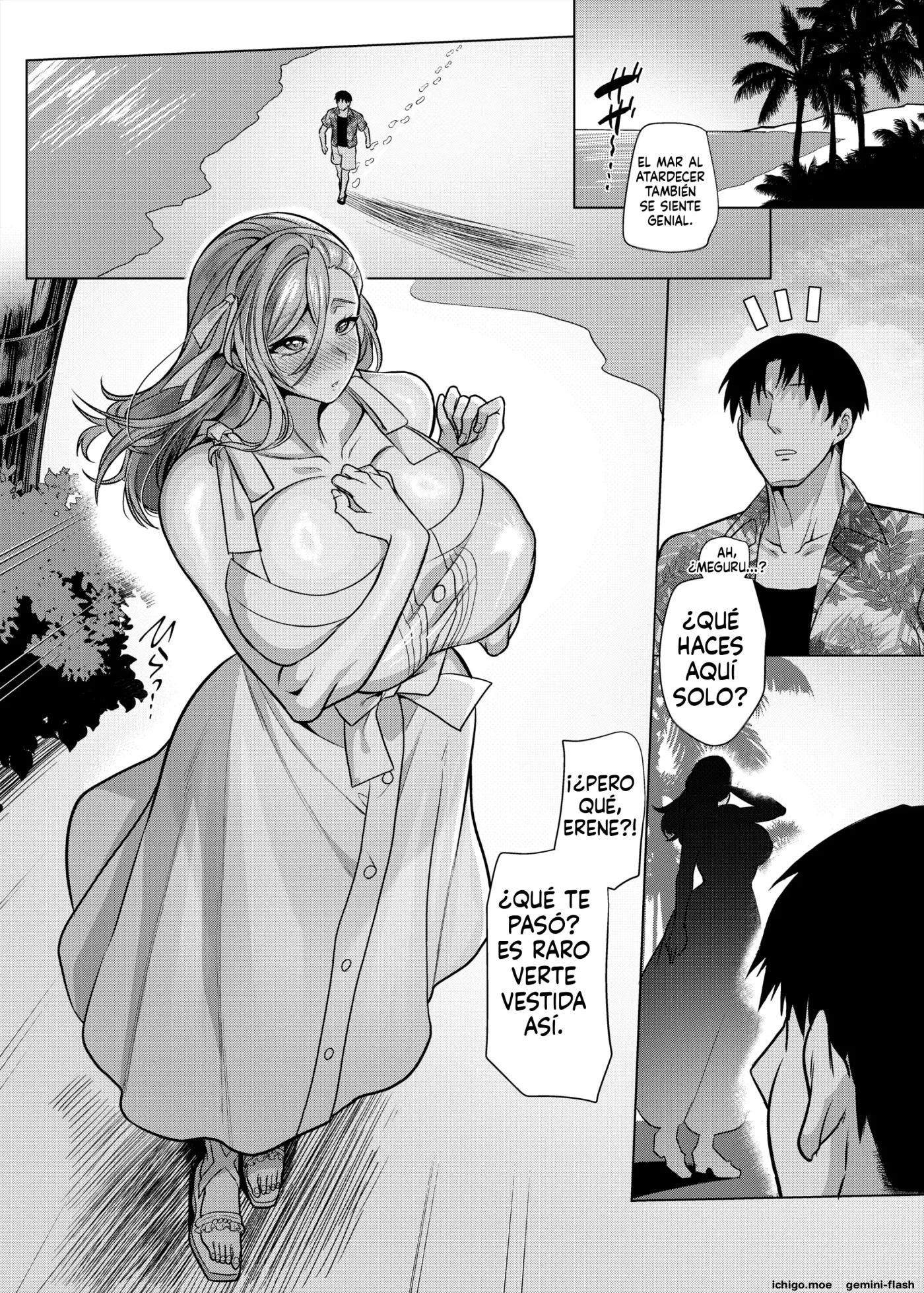 Seiki Matching Appli de Deatta Karada no Aishou dake wa Saikou no Onna 4 (Spanish) MTL capítulo 1 página 36