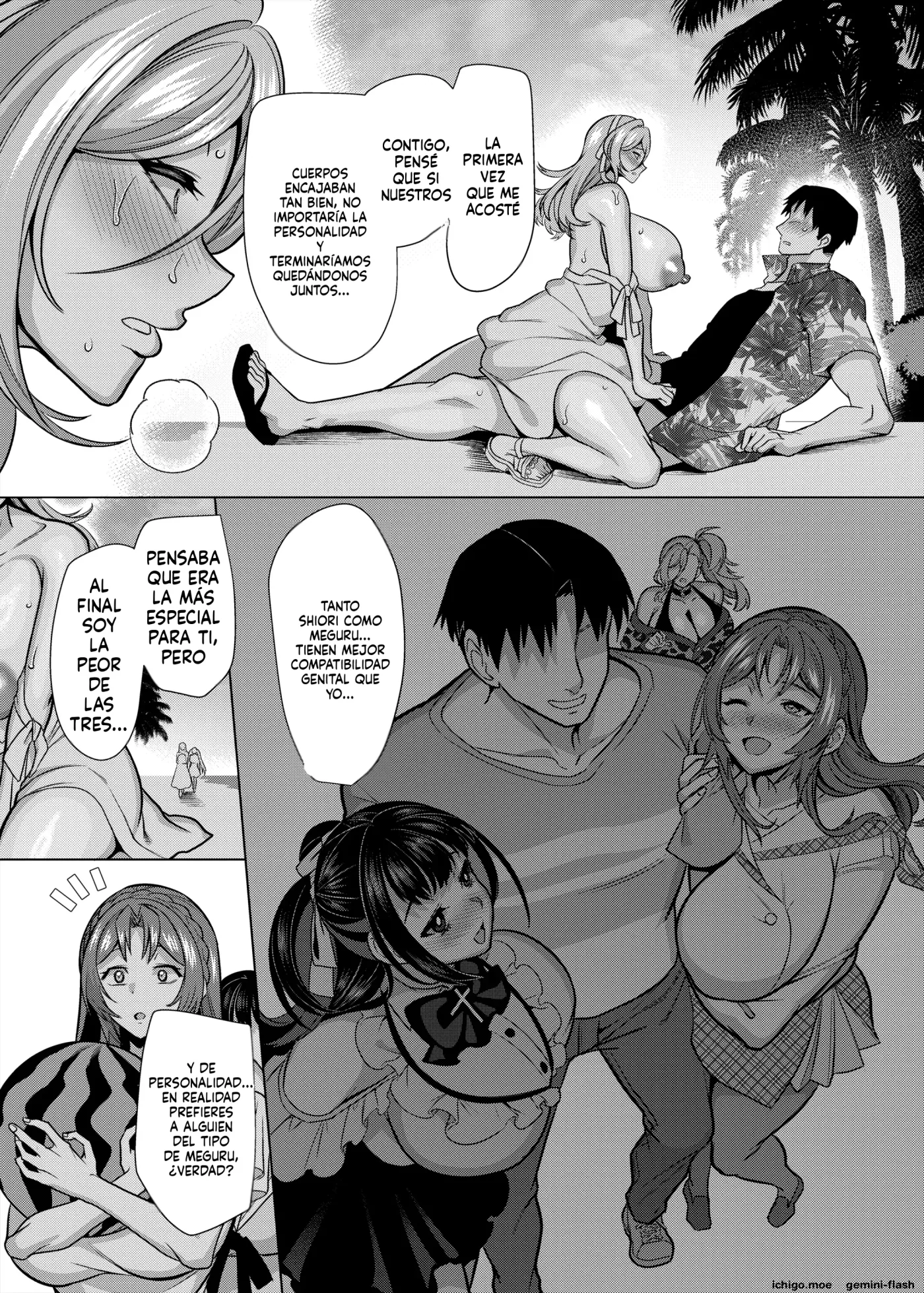 Seiki Matching Appli de Deatta Karada no Aishou dake wa Saikou no Onna 4 (Spanish) MTL capítulo 1 página 43