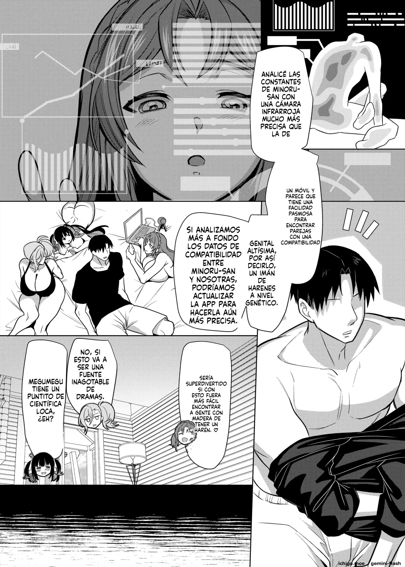 Seiki Matching Appli de Deatta Karada no Aishou dake wa Saikou no Onna 4 (Spanish) MTL capítulo 1 página 65
