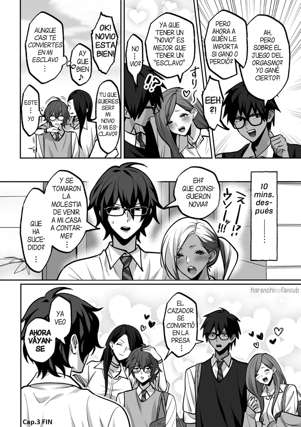 Love Gal Trinity! ~Batsu Game kara Hajimaru Suki Suki Sex~ Chap.3 | Trio de Gals Enamoradas! ~Sexo amoroso que empezo como juego de castigo~ capítulo 1 página 25