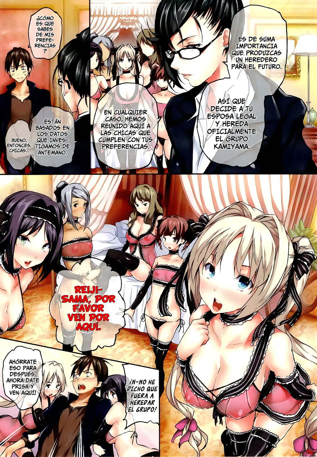 Harem Time [Spanish] =EES= & capítulo 1 página 10