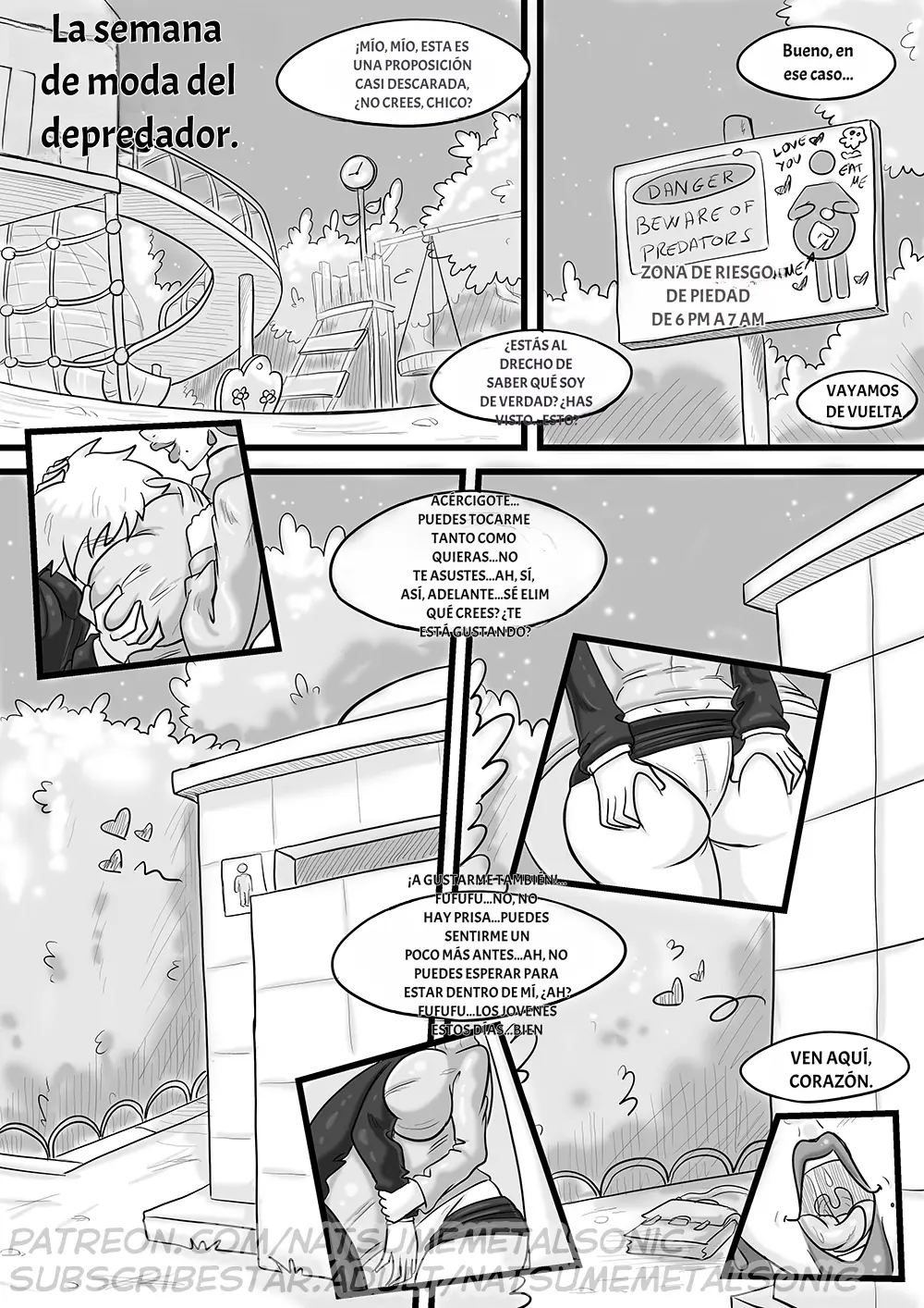Predator´s Fashion week [natsumemetalsonic] spanish capítulo 1 página 1