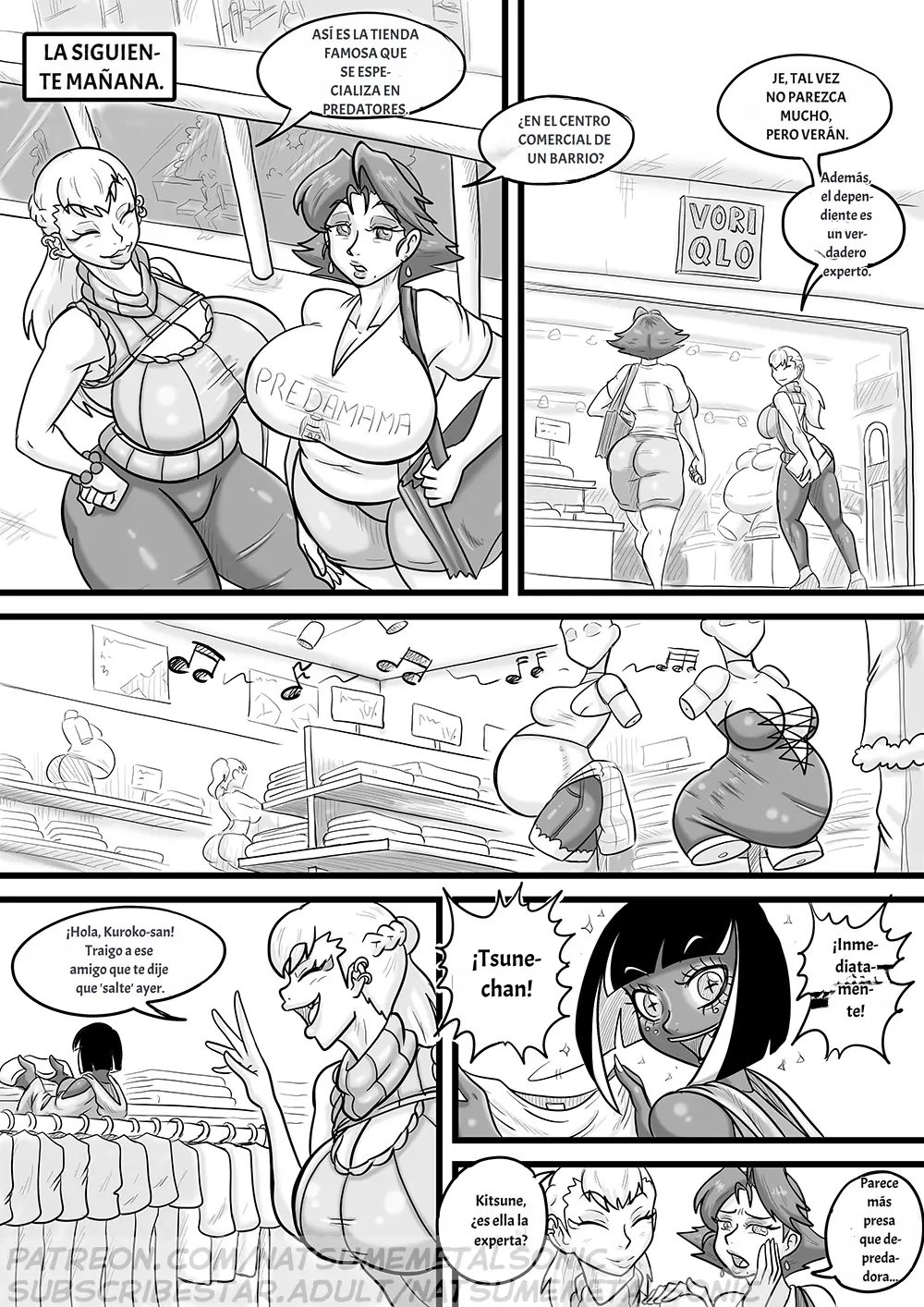 Predator´s Fashion week [natsumemetalsonic] spanish capítulo 1 página 5