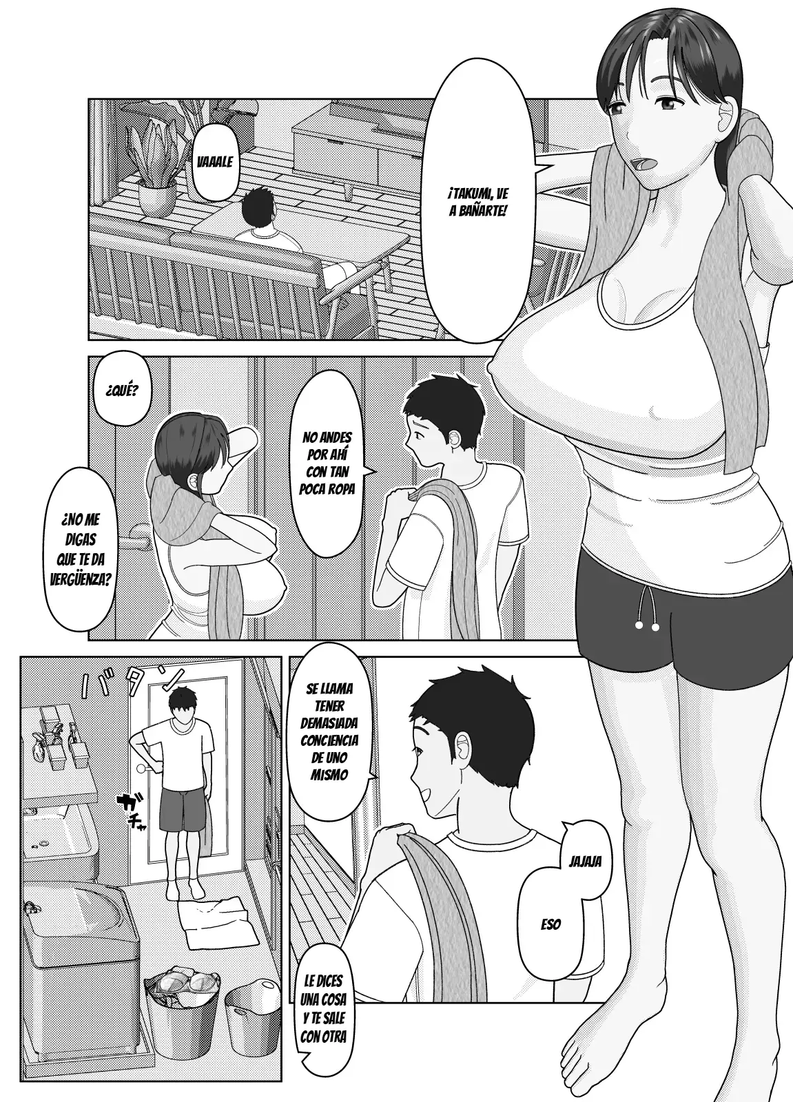 ¡Tu mamá es un juguete de masturbación! capítulo 1 página 4