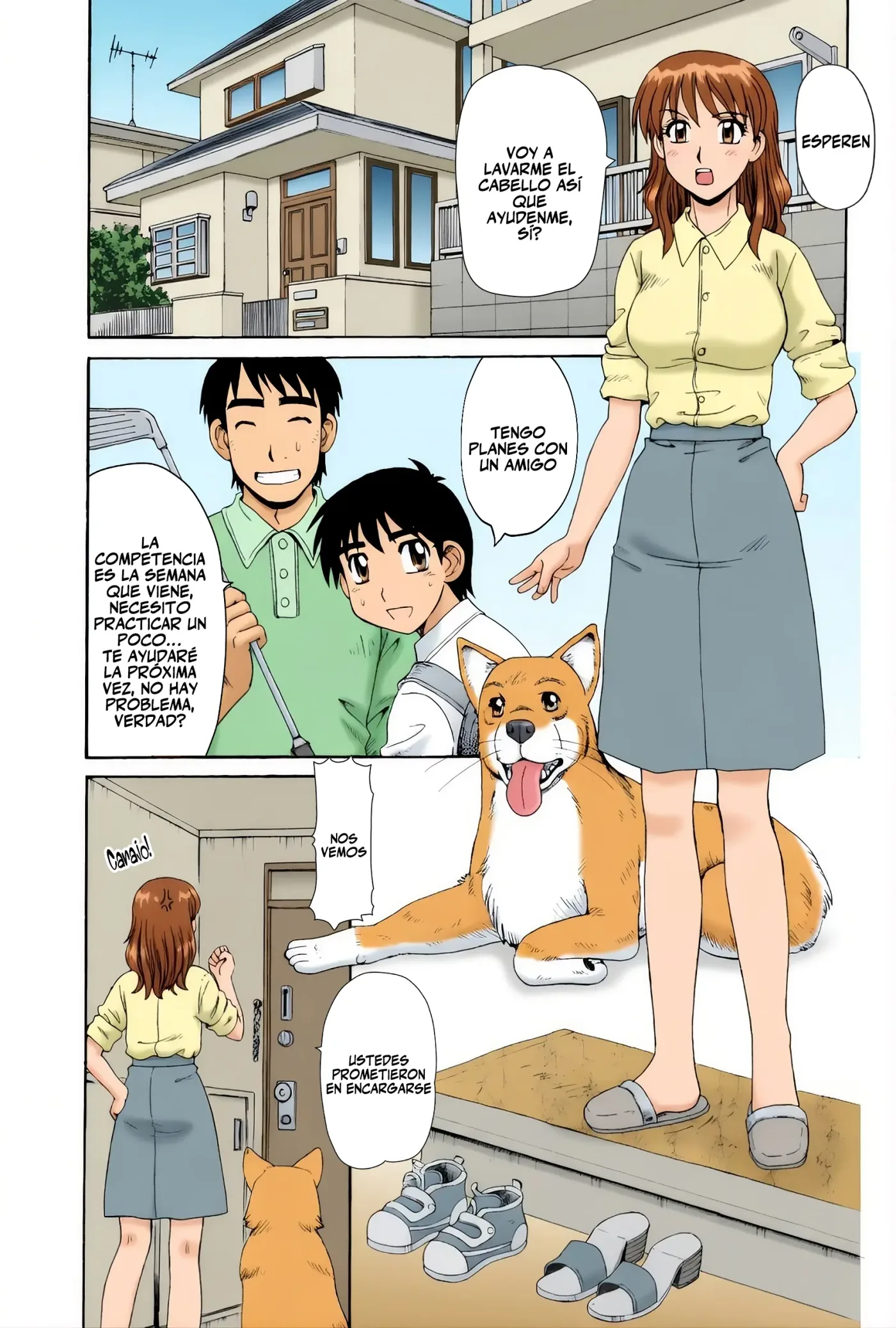 Wanko no Osewa - cuidando al perro capítulo 1 página 1