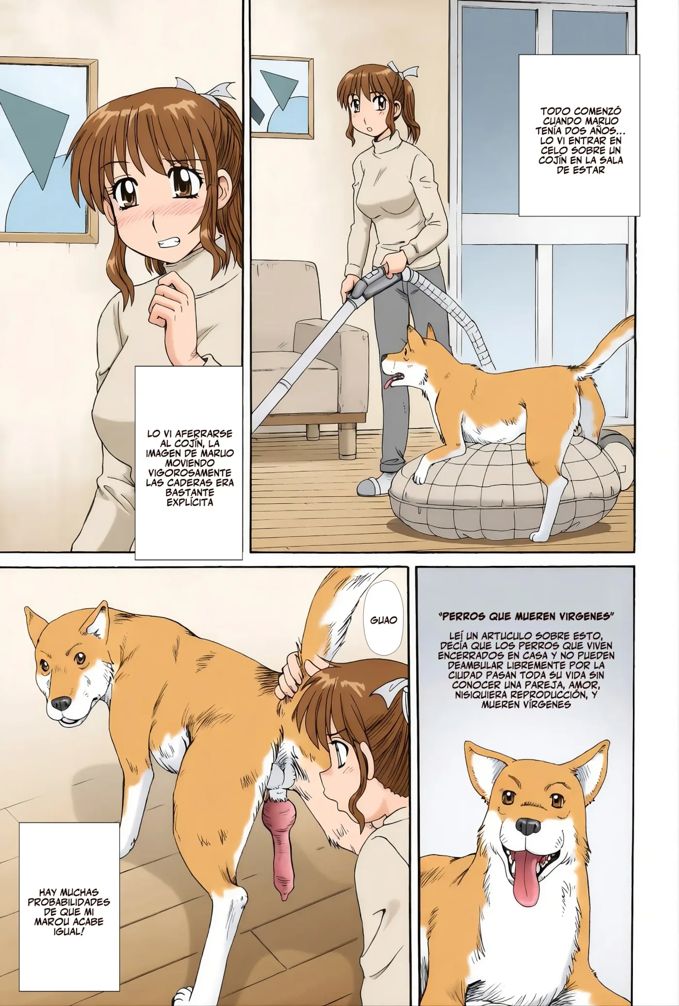 Wanko no Osewa - cuidando al perro capítulo 1 página 7
