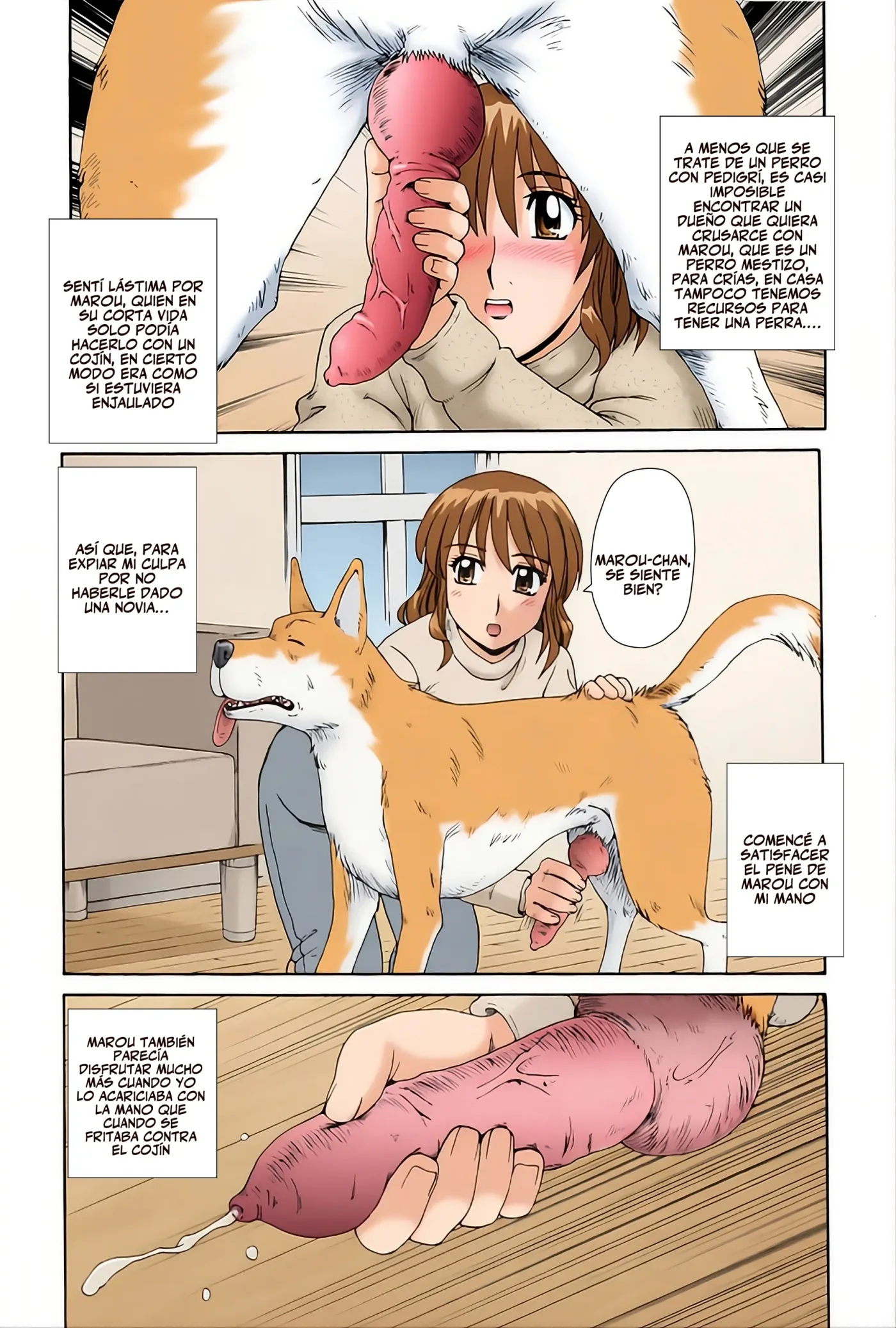 Wanko no Osewa - cuidando al perro capítulo 1 página 8