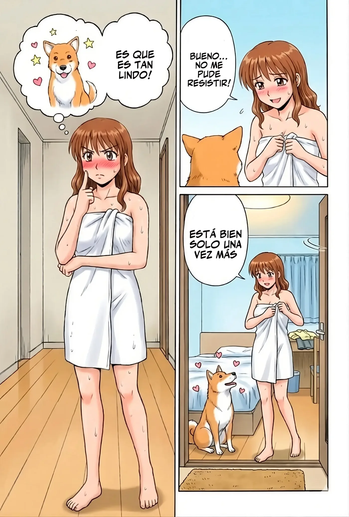 Wanko no Osewa - cuidando al perro capítulo 1 página 19