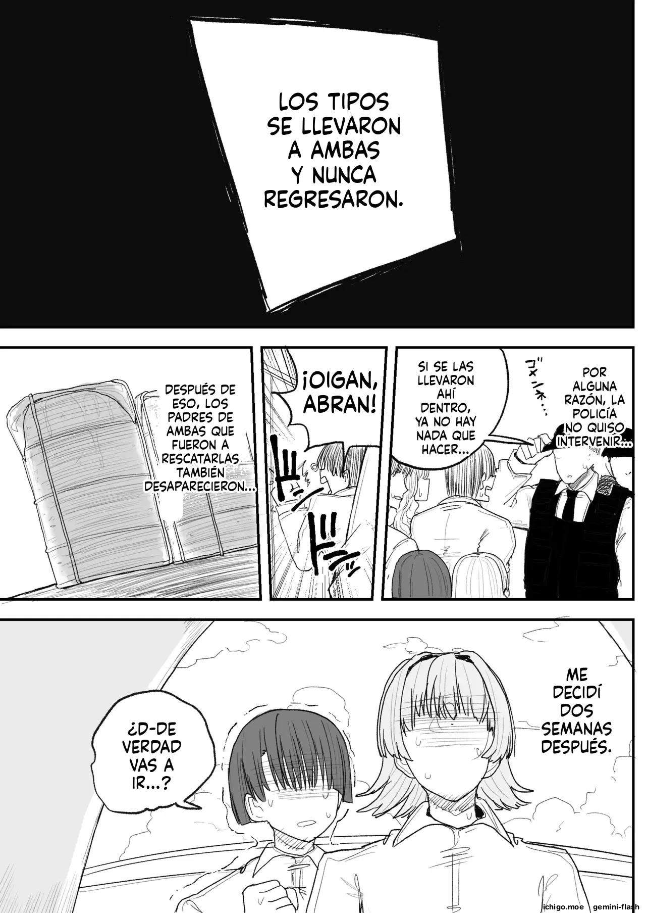 Boku no kanojo wa ue no kai no tsuyo osu ni bokobokoni sa rete NTR re chaimashita (Spanish) MTL capítulo 1 página 6