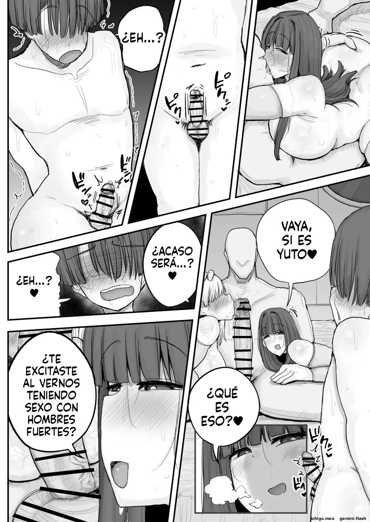 Boku no kanojo wa ue no kai no tsuyo osu ni bokobokoni sa rete NTR re chaimashita (Spanish) MTL capítulo 1 página 17