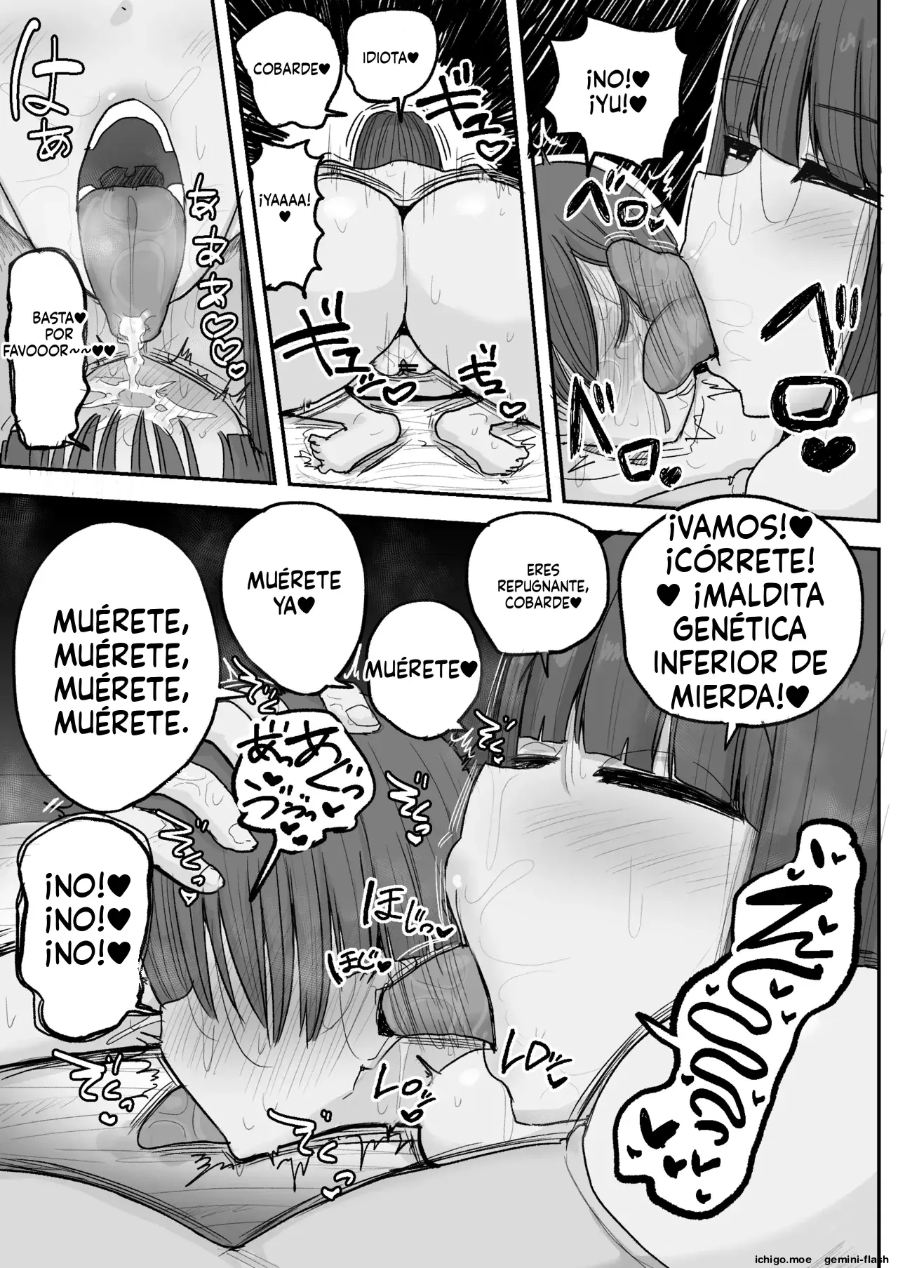 Boku no kanojo wa ue no kai no tsuyo osu ni bokobokoni sa rete NTR re chaimashita (Spanish) MTL capítulo 1 página 26