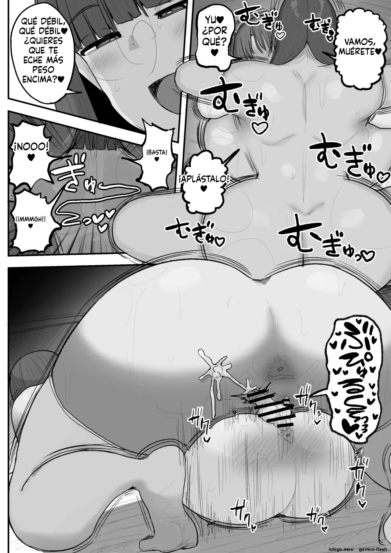 Boku no kanojo wa ue no kai no tsuyo osu ni bokobokoni sa rete NTR re chaimashita (Spanish) MTL capítulo 1 página 27