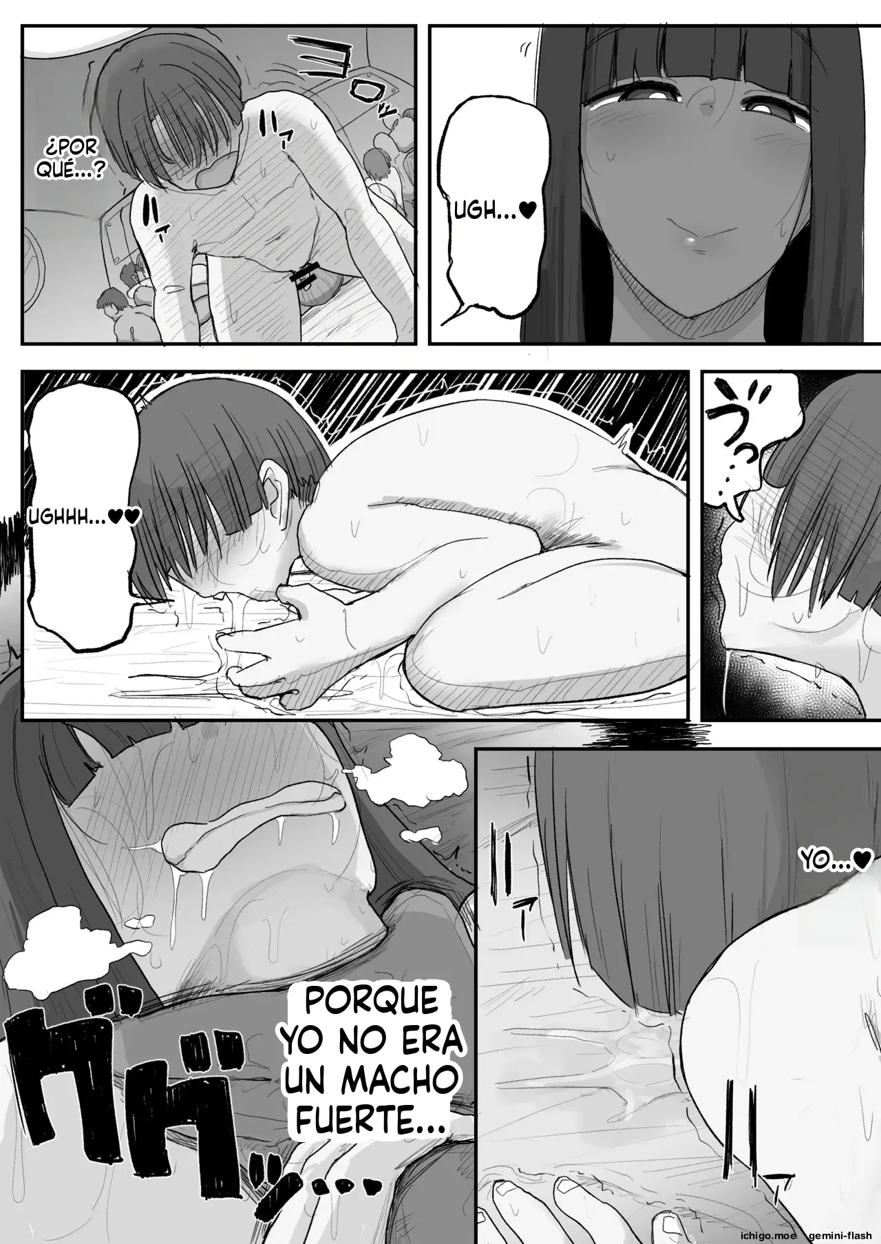 Boku no kanojo wa ue no kai no tsuyo osu ni bokobokoni sa rete NTR re chaimashita (Spanish) MTL capítulo 1 página 29