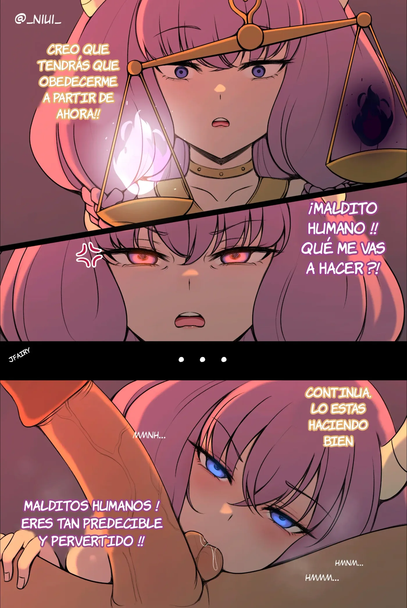 What If N3 - ¿Y si Aura Perdiese una Batalla y Fuese Obligada a Follar？ capítulo 1 página 1