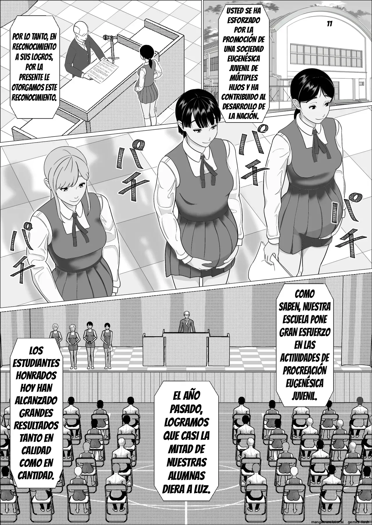 Ninkatsu Gimuka Sekai de Ki ni Naru Ano Ko ga Tanetsuke Sareteta capítulo 1 página 3
