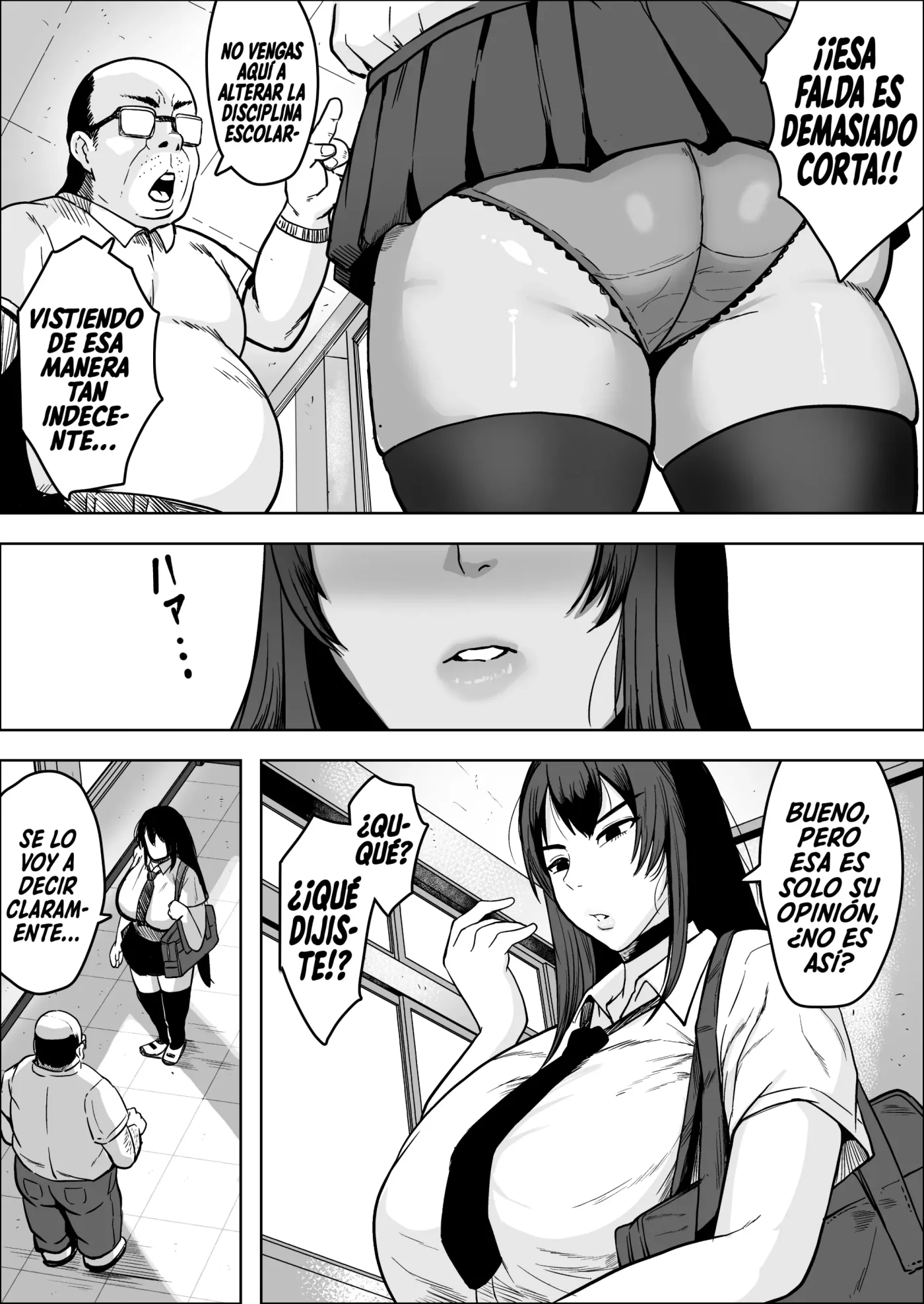 Chuunen Kyoushi ni Wakaraseareta Reishoukei Dekachichi Gal｜La Gyaru Fría De Enormes Tetas Que Fue Puesta En Su lugar Por Su Profesor de Mediana Edad capítulo 1 página 3