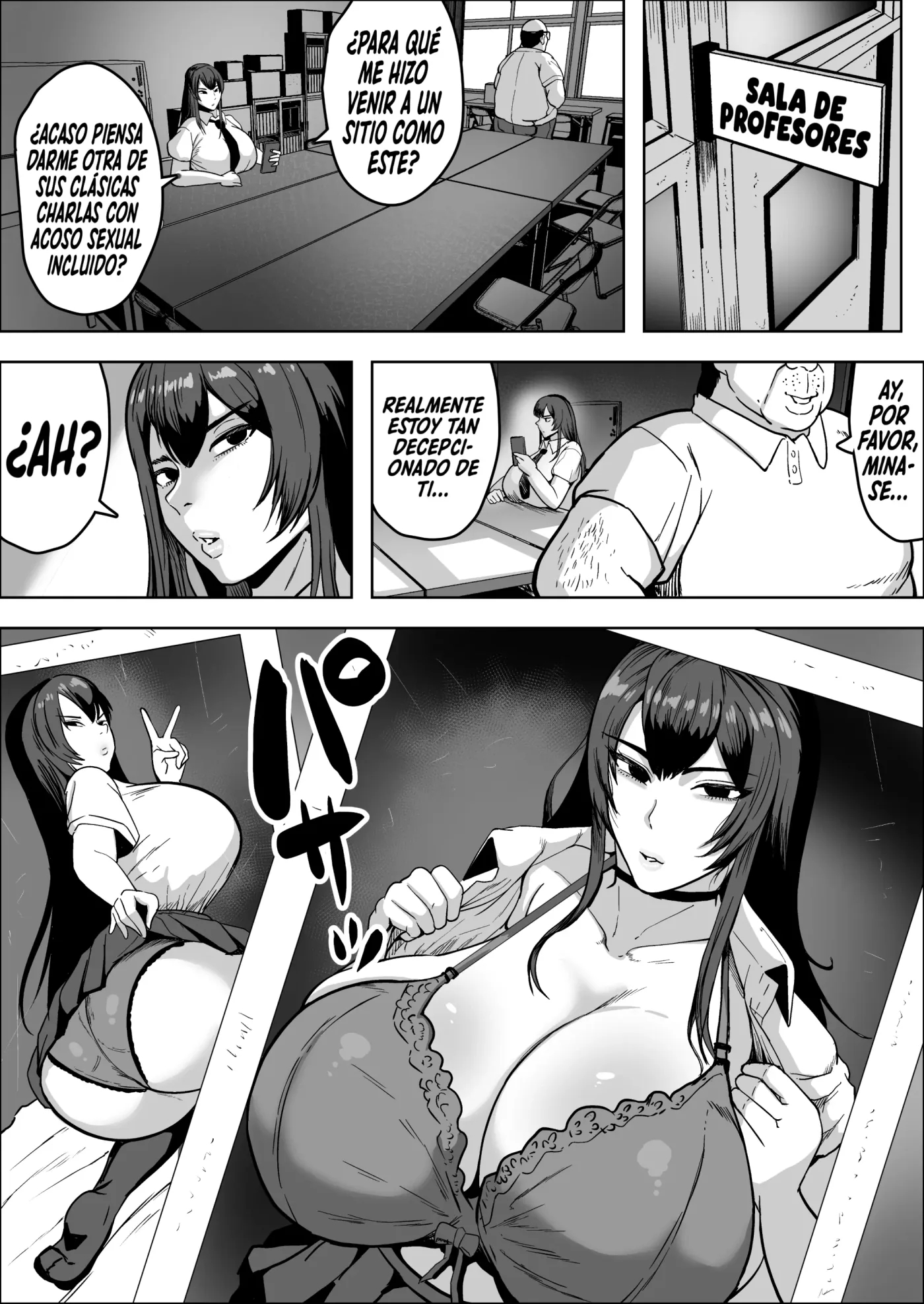 Chuunen Kyoushi ni Wakaraseareta Reishoukei Dekachichi Gal｜La Gyaru Fría De Enormes Tetas Que Fue Puesta En Su lugar Por Su Profesor de Mediana Edad capítulo 1 página 7