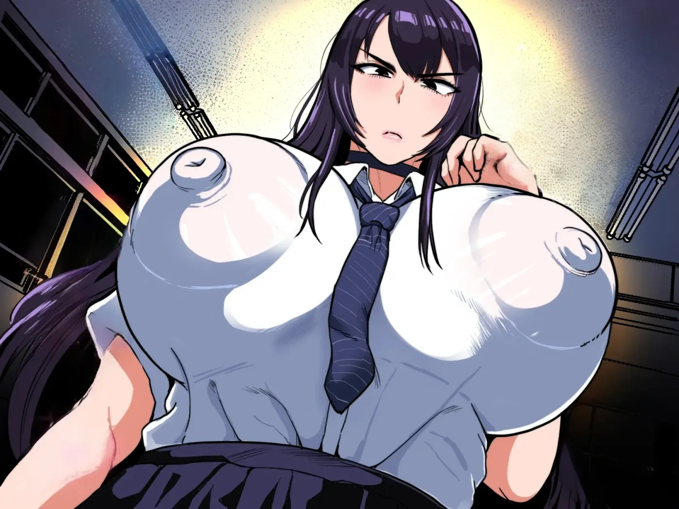 Chuunen Kyoushi ni Wakaraseareta Reishoukei Dekachichi Gal｜La Gyaru Fría De Enormes Tetas Que Fue Puesta En Su lugar Por Su Profesor de Mediana Edad capítulo 1 página 48