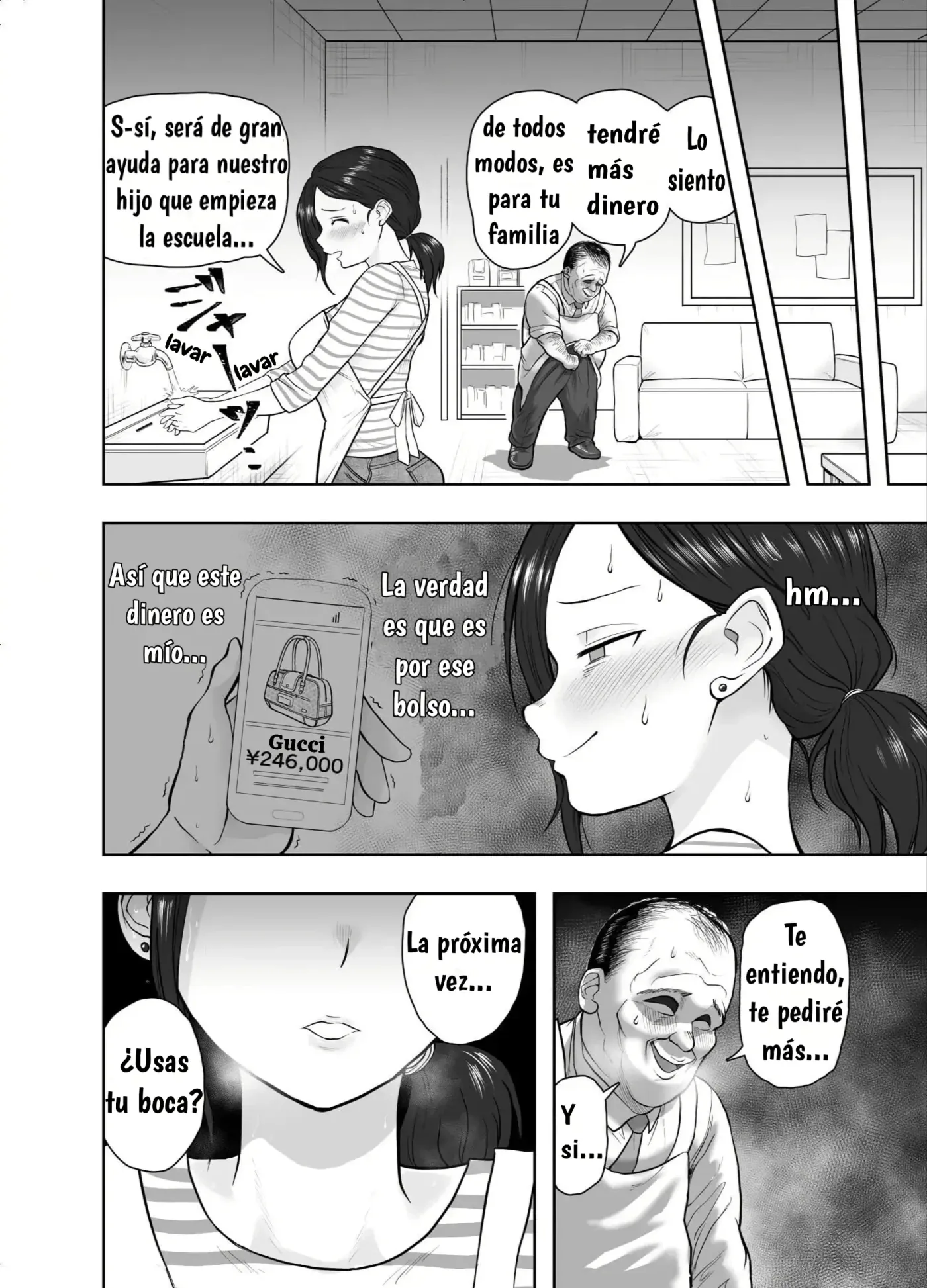 Hitozuma Netorare Sugano Hinako Hen|Infidelidad de una esposa casada capítulo 1 página 9